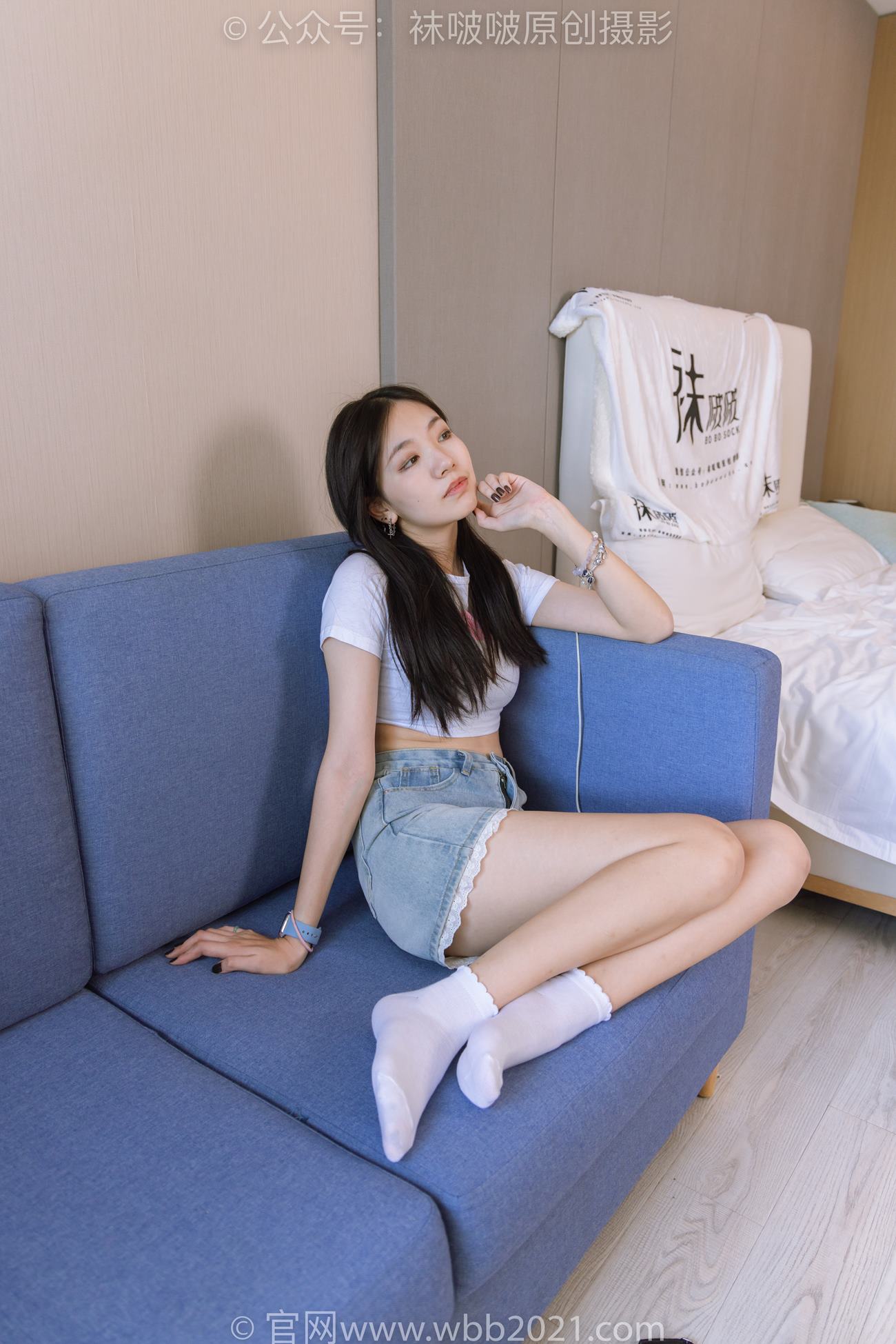 图片[111]-[BoBoSocks袜啵啵]NO.426 小甜豆-高跟鞋、裸足、白棉袜[140P] – 速更版-美库