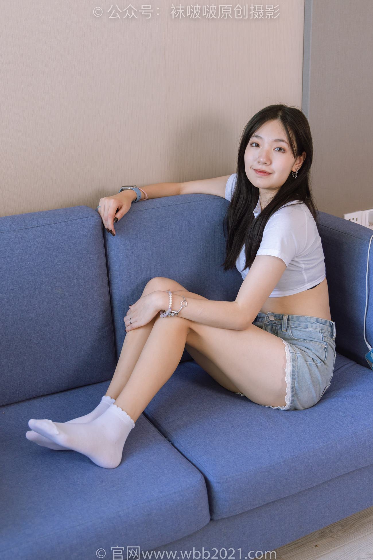 图片[129]-[BoBoSocks袜啵啵]NO.426 小甜豆-高跟鞋、裸足、白棉袜[140P] – 速更版-美库