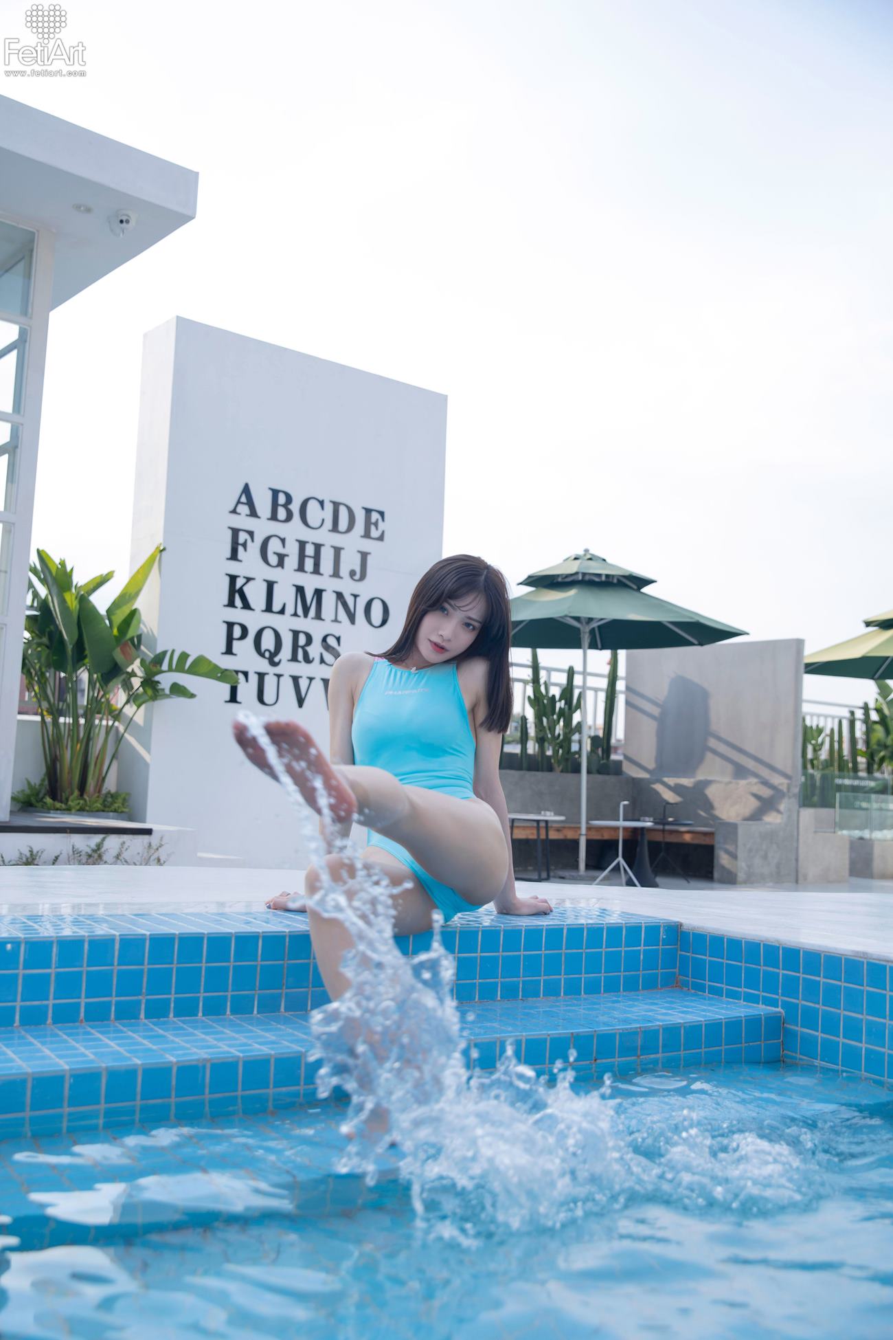 图片[22]-[FetiArt尚物集]NO.00088 A Touch Of Blue[29P] – 速更版-美库