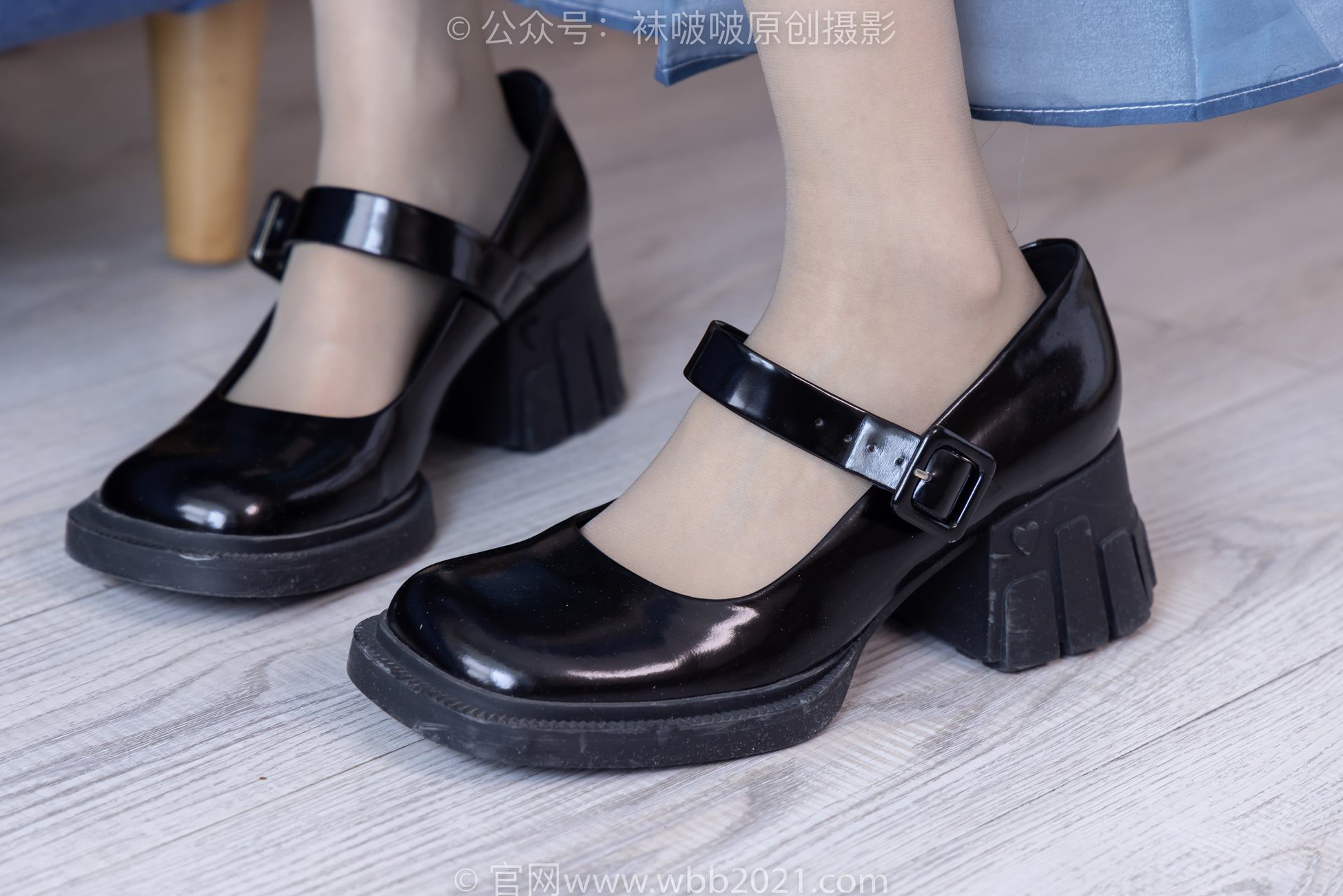 图片[10]-[BoBoSocks袜啵啵]NO.428 稚予-皮鞋、灰丝[140P] – 速更版-美库