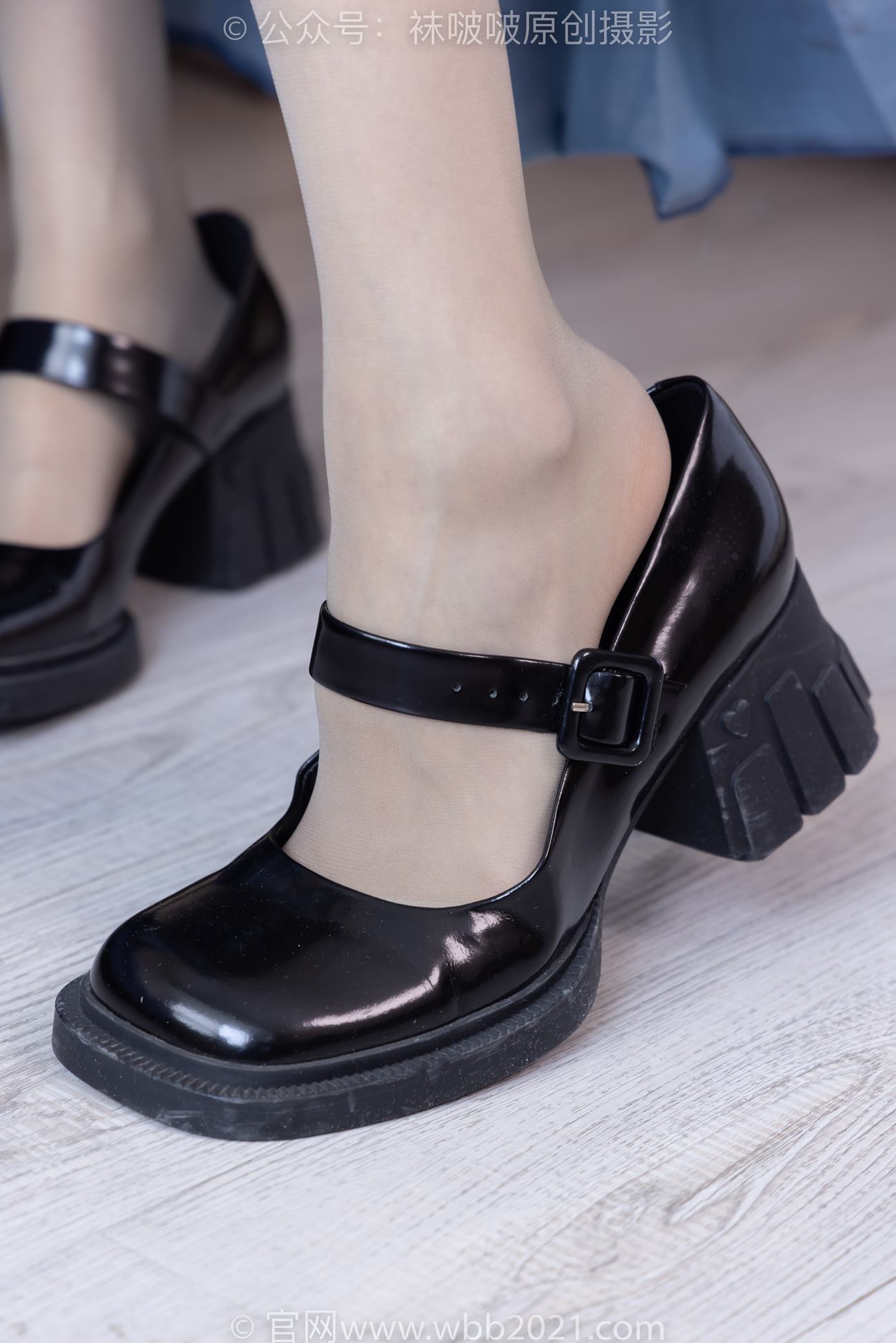图片[11]-[BoBoSocks袜啵啵]NO.428 稚予-皮鞋、灰丝[140P] – 速更版-美库