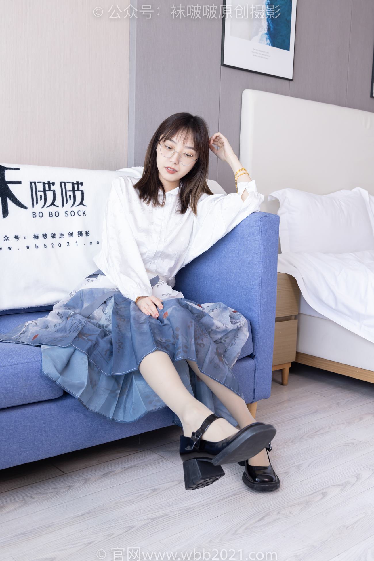 图片[31]-[BoBoSocks袜啵啵]NO.428 稚予-皮鞋、灰丝[140P] – 速更版-美库