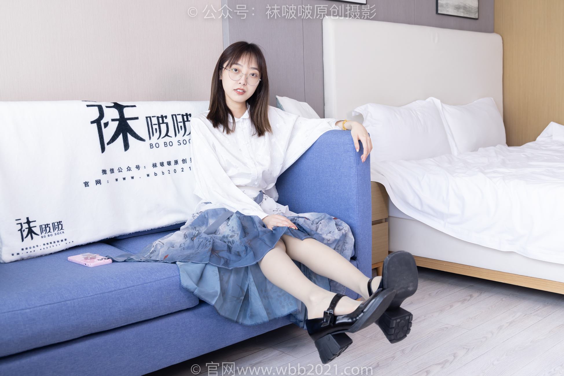 图片[34]-[BoBoSocks袜啵啵]NO.428 稚予-皮鞋、灰丝[140P] – 速更版-美库