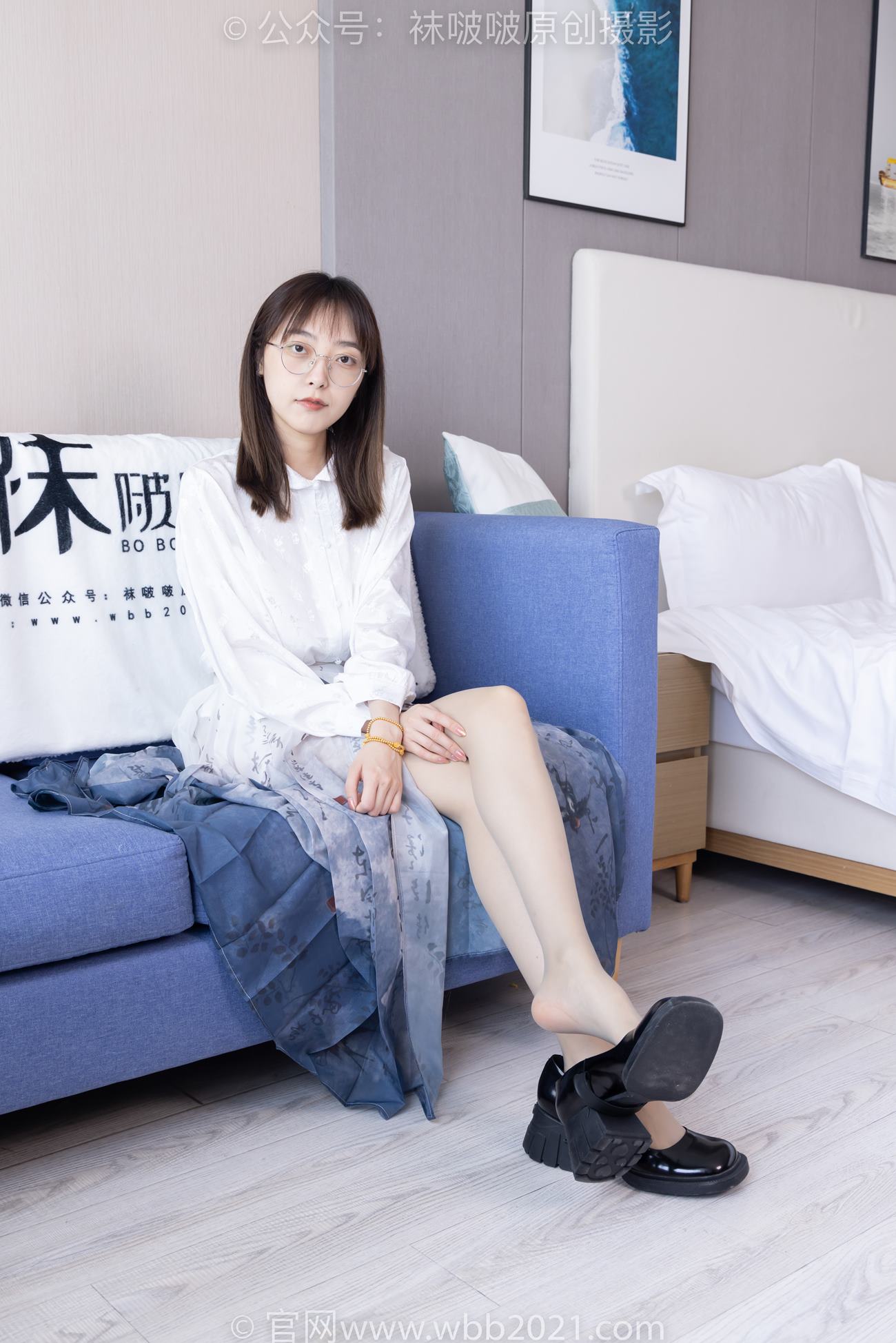 图片[52]-[BoBoSocks袜啵啵]NO.428 稚予-皮鞋、灰丝[140P] – 速更版-美库