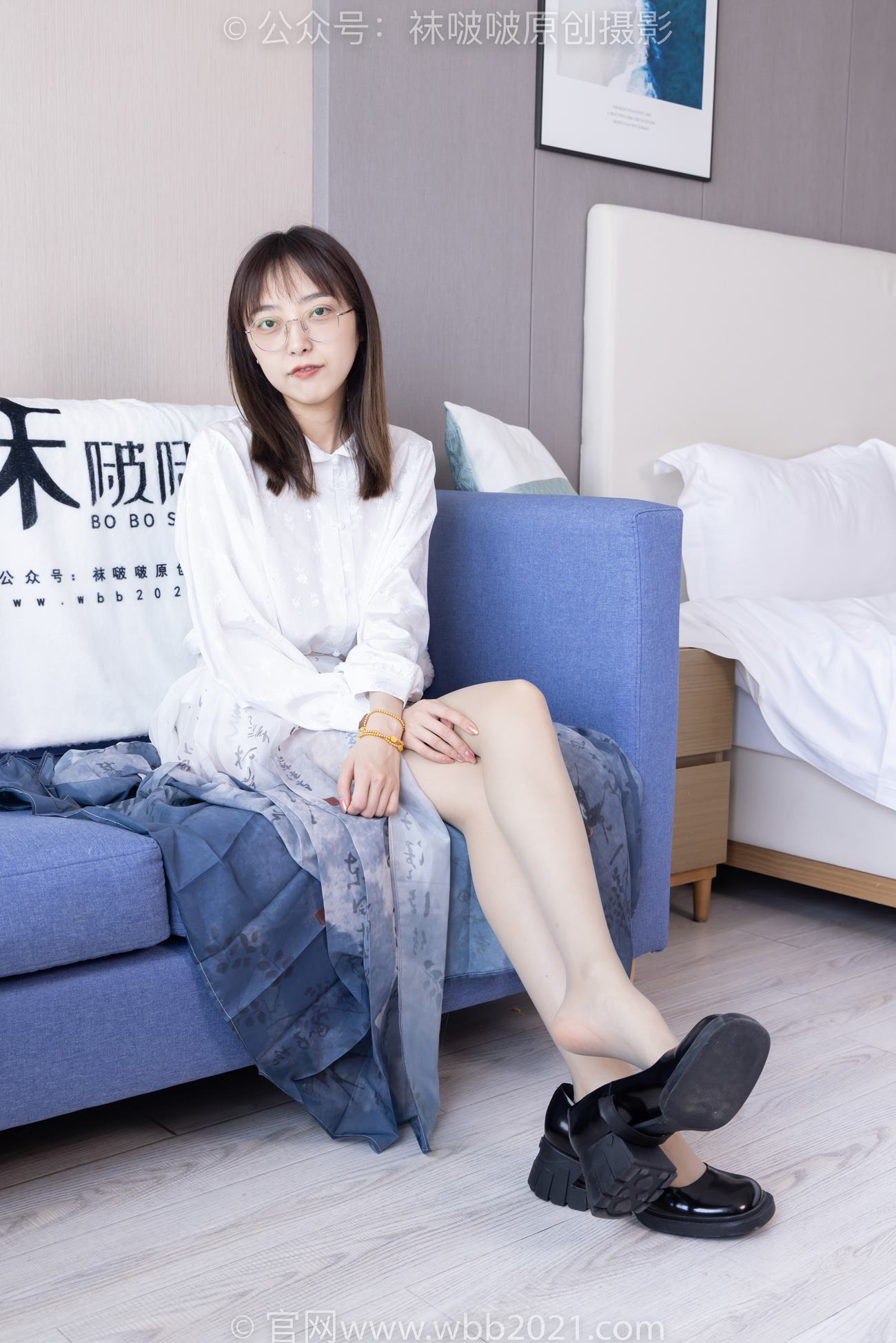 图片[53]-[BoBoSocks袜啵啵]NO.428 稚予-皮鞋、灰丝[140P] – 速更版-美库