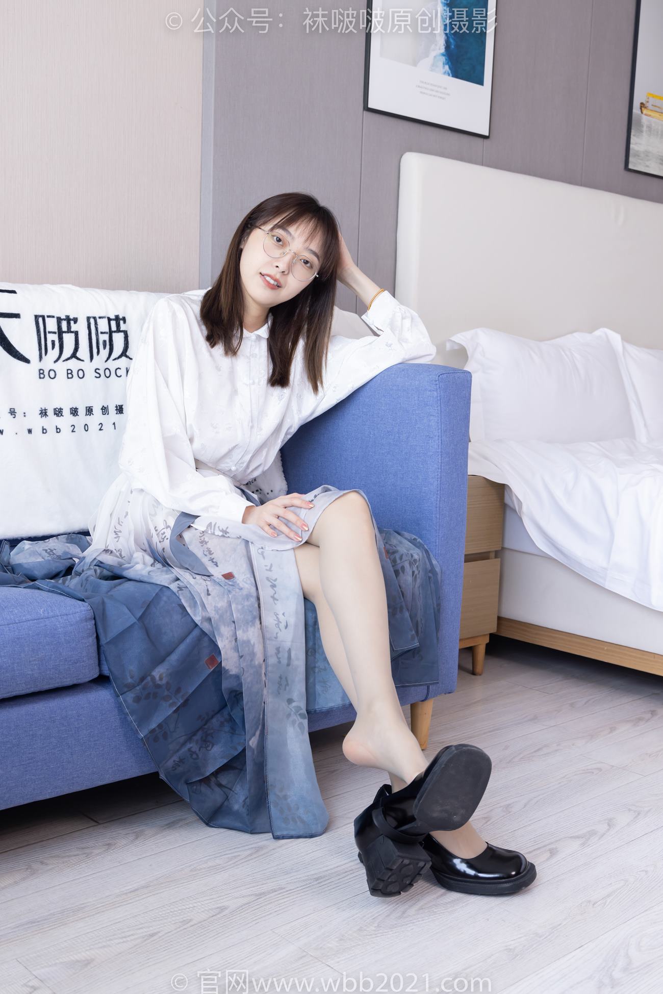 图片[54]-[BoBoSocks袜啵啵]NO.428 稚予-皮鞋、灰丝[140P] – 速更版-美库