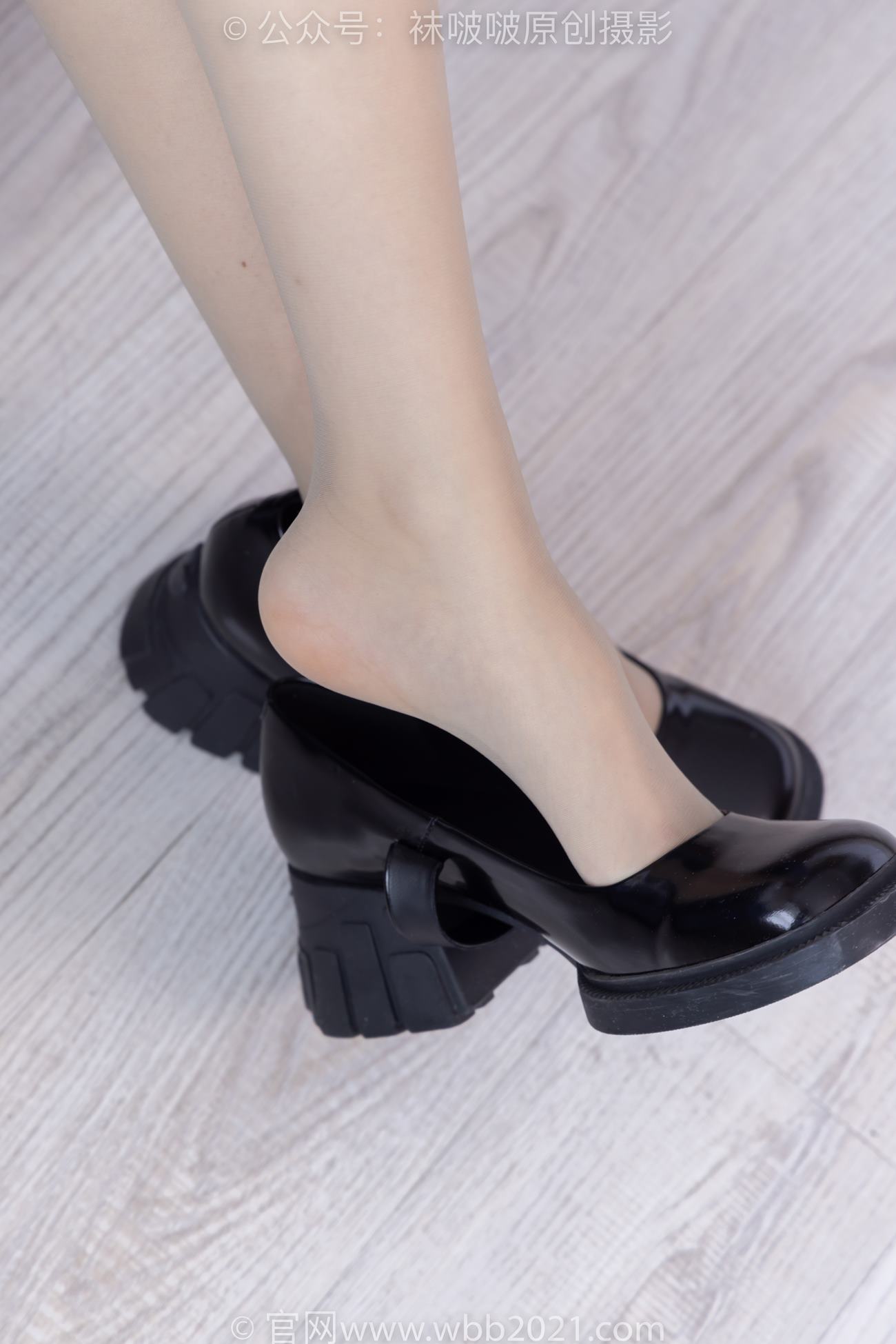 图片[56]-[BoBoSocks袜啵啵]NO.428 稚予-皮鞋、灰丝[140P] – 速更版-美库