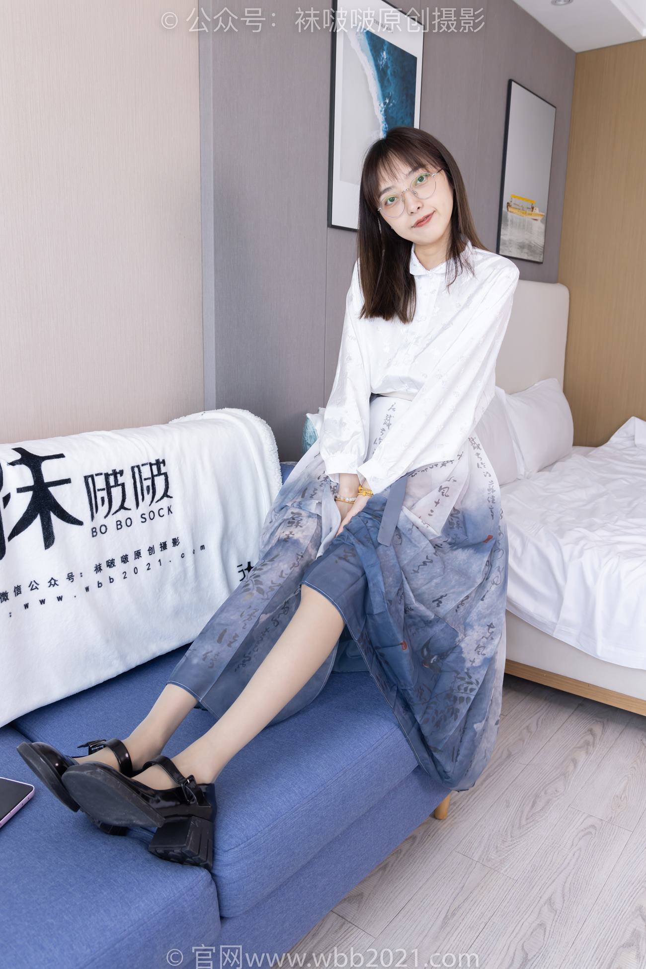 图片[75]-[BoBoSocks袜啵啵]NO.428 稚予-皮鞋、灰丝[140P] – 速更版-美库