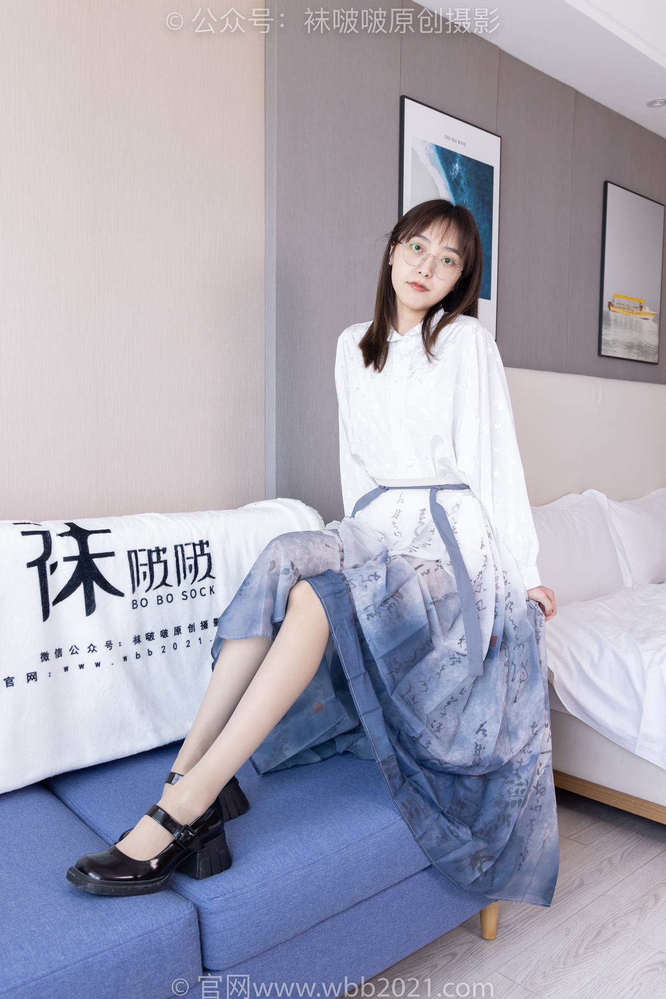 图片[76]-[BoBoSocks袜啵啵]NO.428 稚予-皮鞋、灰丝[140P] – 速更版-美库