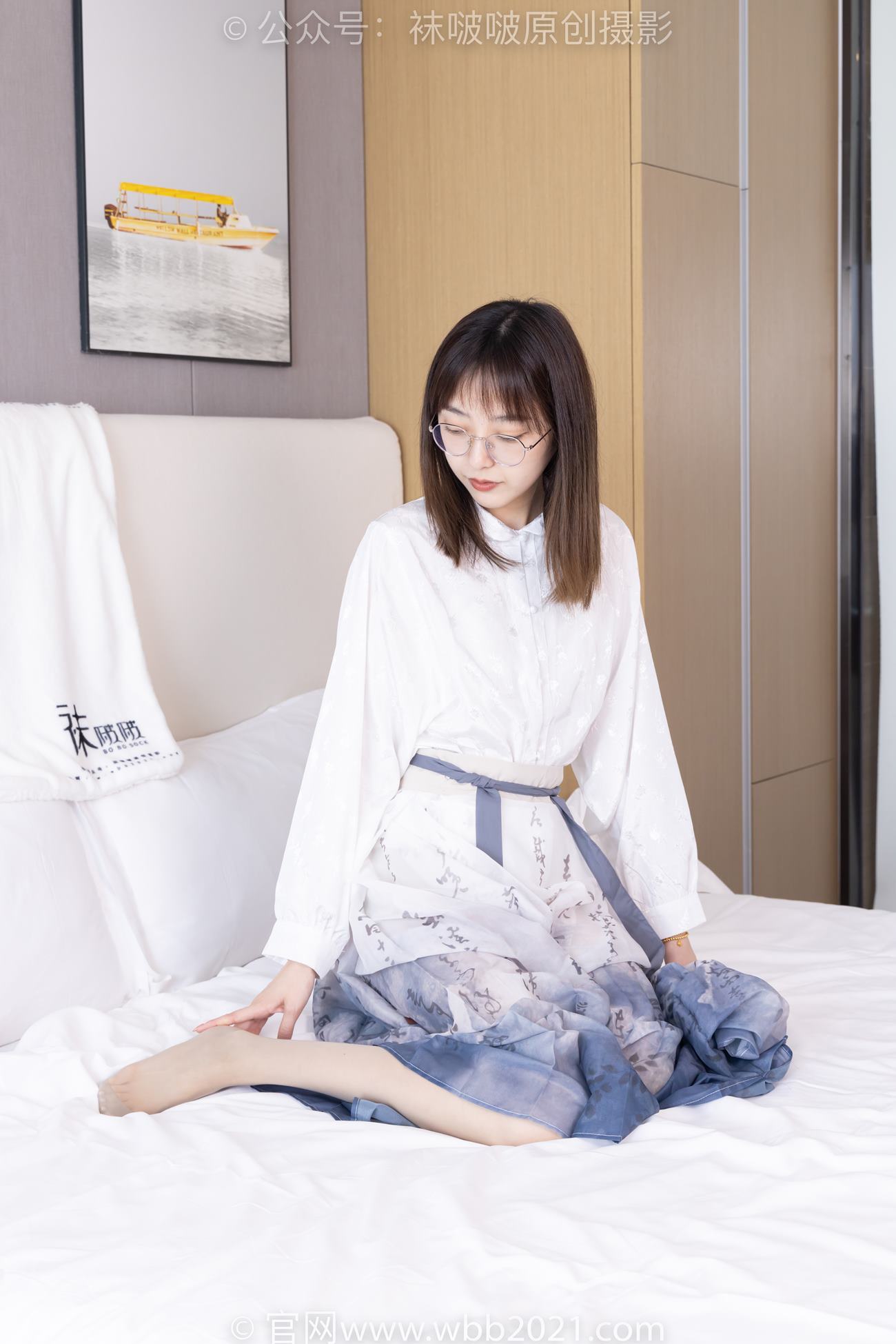 图片[130]-[BoBoSocks袜啵啵]NO.428 稚予-皮鞋、灰丝[140P] – 速更版-美库