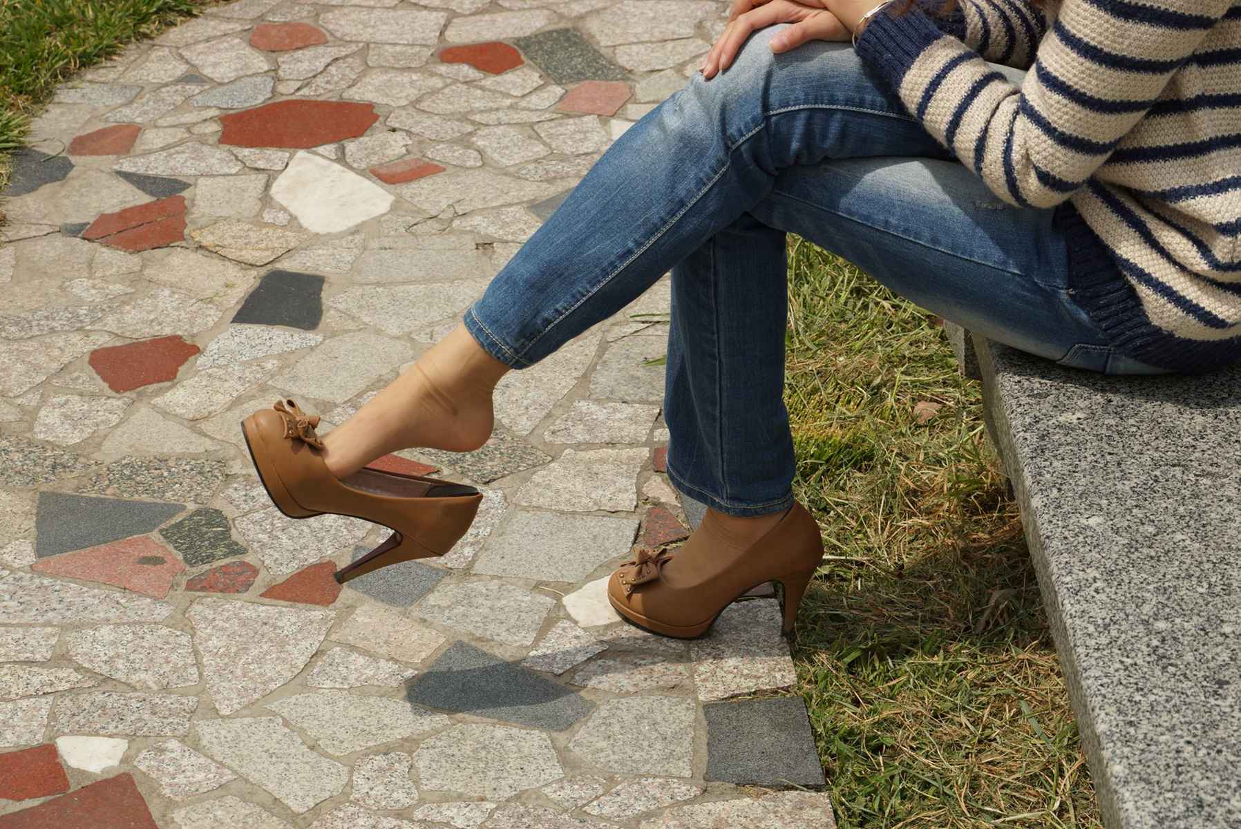 图片[12]-自由摄影 No.330 茜茜 肉丝挑鞋 [58P] – 速更版-美库