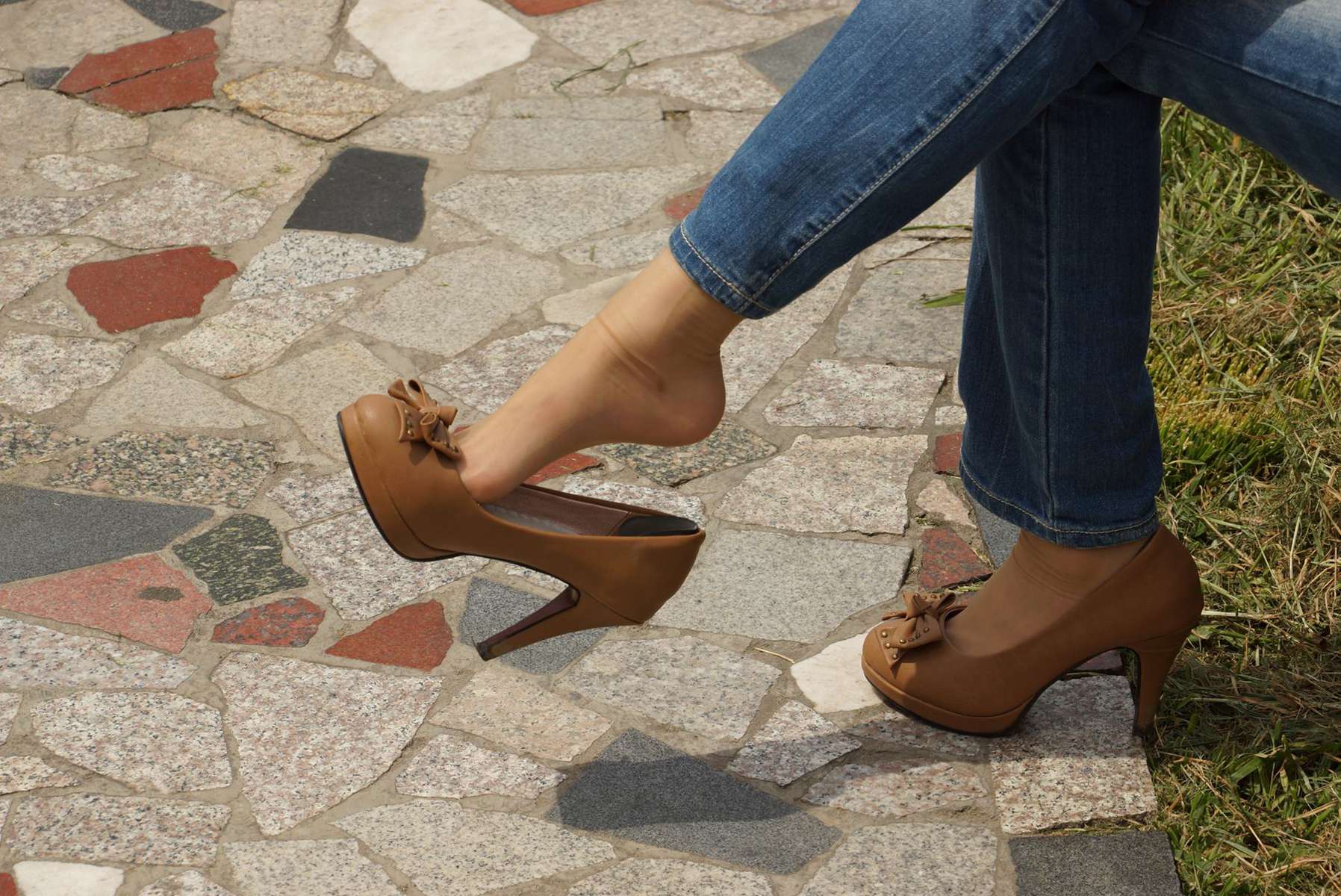 图片[14]-自由摄影 No.330 茜茜 肉丝挑鞋 [58P] – 速更版-美库