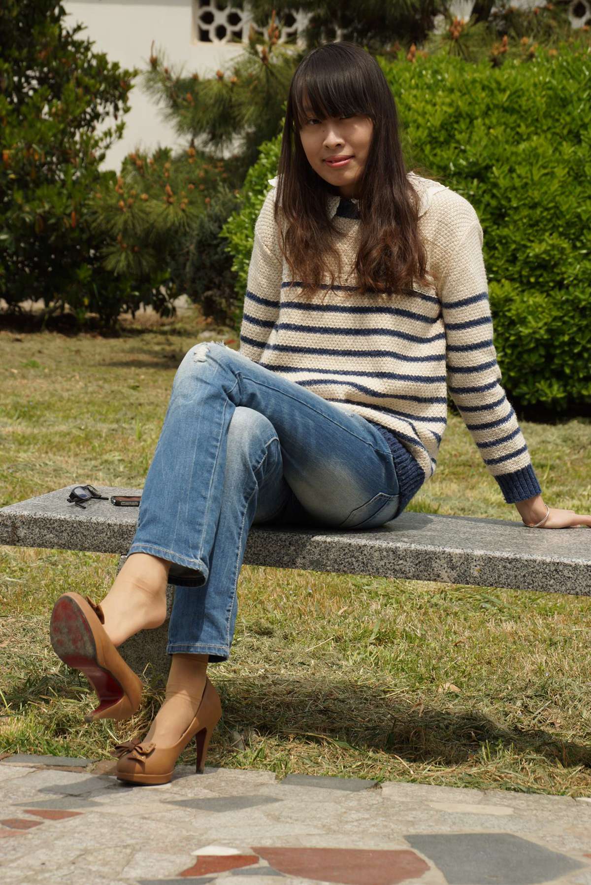 图片[18]-自由摄影 No.330 茜茜 肉丝挑鞋 [58P] – 速更版-美库