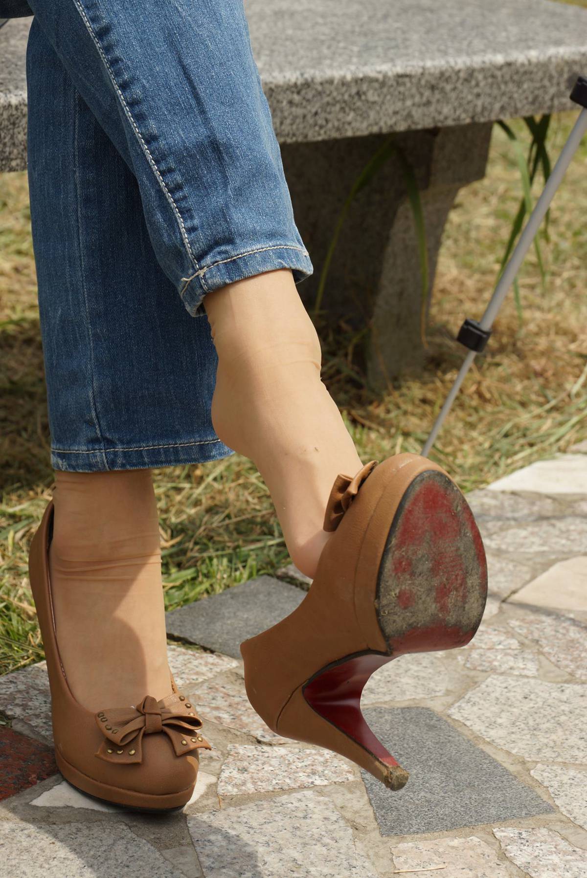 图片[24]-自由摄影 No.330 茜茜 肉丝挑鞋 [58P] – 速更版-美库