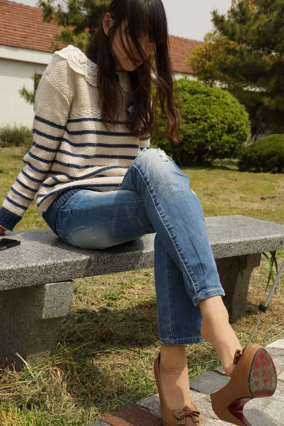 图片[28]-自由摄影 No.330 茜茜 肉丝挑鞋 [58P] – 速更版-美库