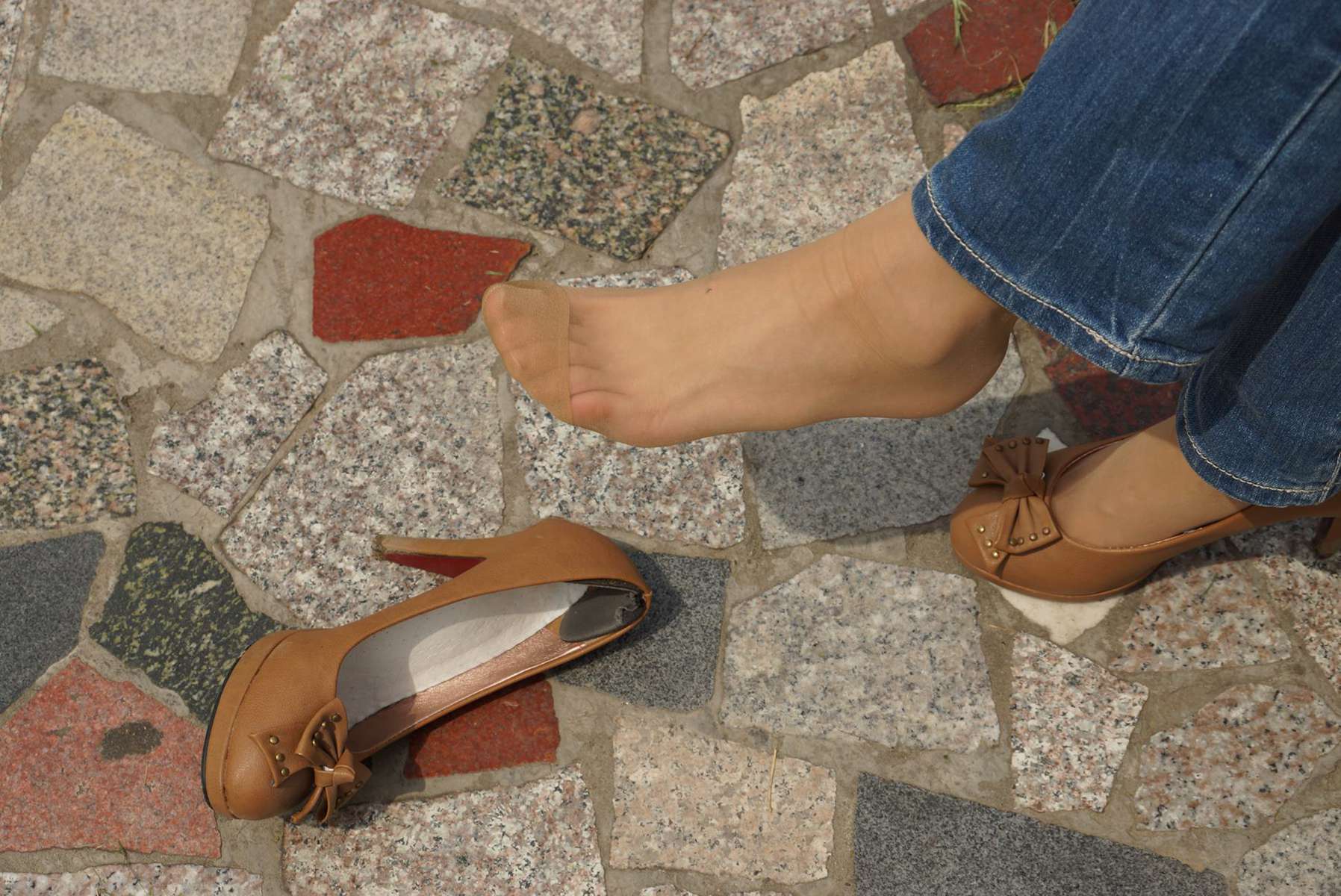 图片[30]-自由摄影 No.330 茜茜 肉丝挑鞋 [58P] – 速更版-美库