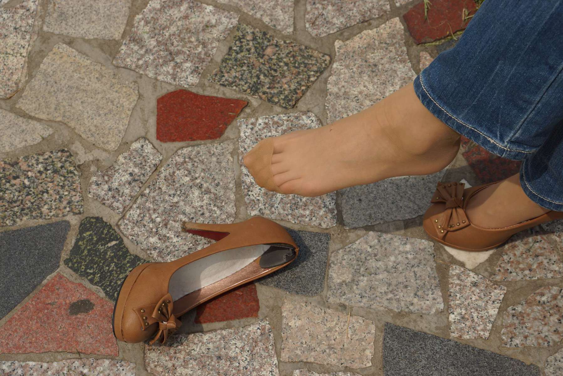 图片[31]-自由摄影 No.330 茜茜 肉丝挑鞋 [58P] – 速更版-美库