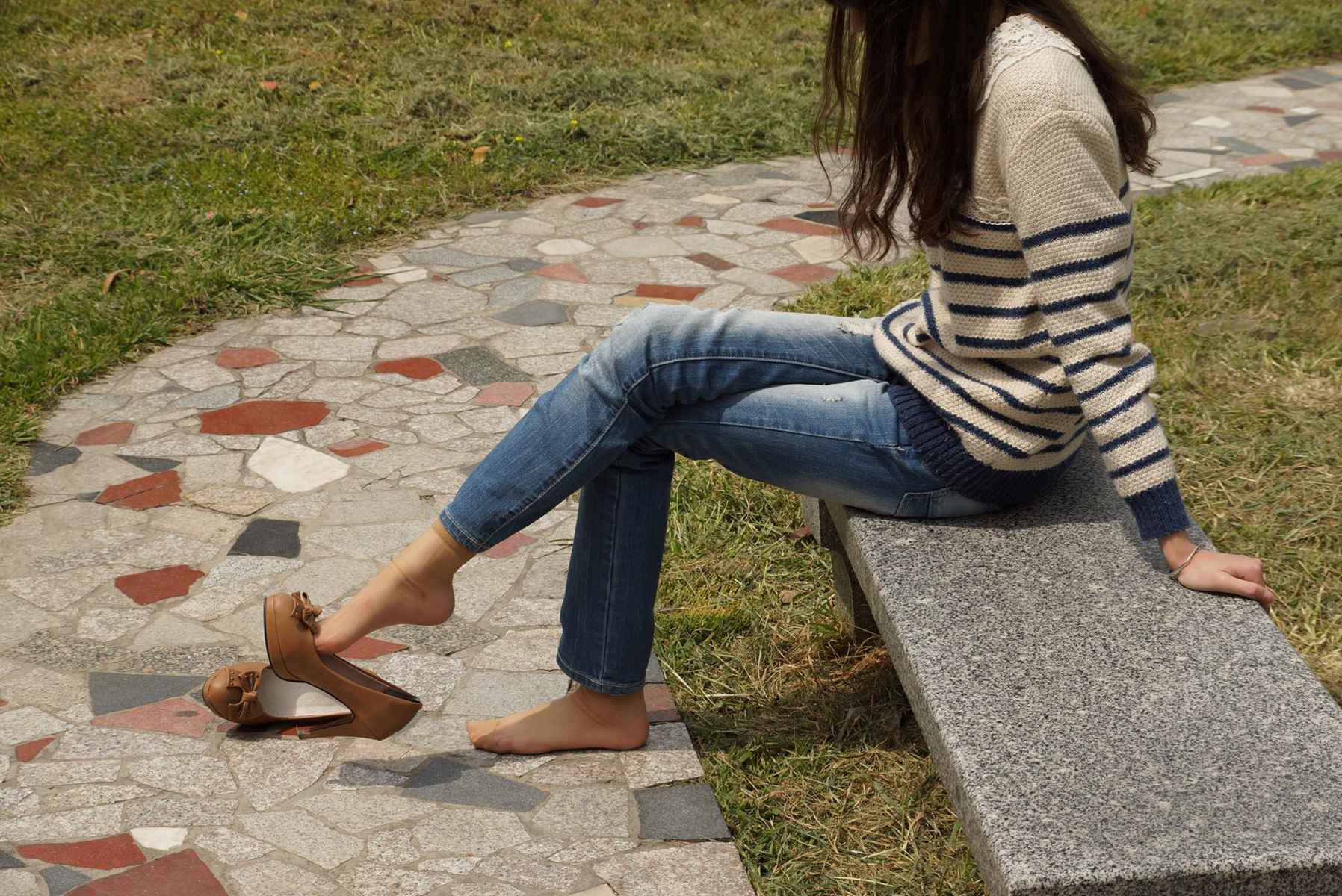 图片[42]-自由摄影 No.330 茜茜 肉丝挑鞋 [58P] – 速更版-美库