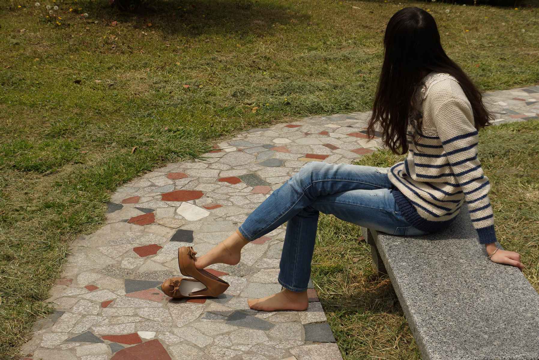 图片[44]-自由摄影 No.330 茜茜 肉丝挑鞋 [58P] – 速更版-美库