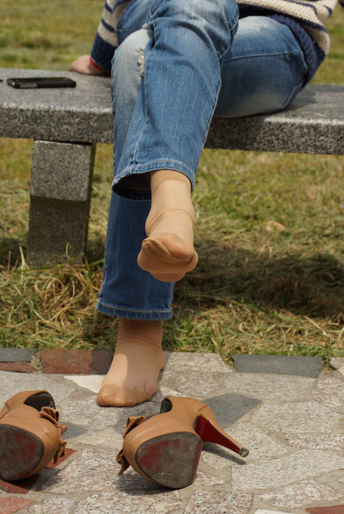 图片[54]-自由摄影 No.330 茜茜 肉丝挑鞋 [58P] – 速更版-美库