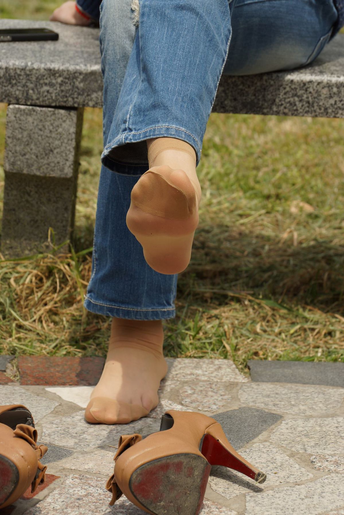 图片[55]-自由摄影 No.330 茜茜 肉丝挑鞋 [58P] – 速更版-美库