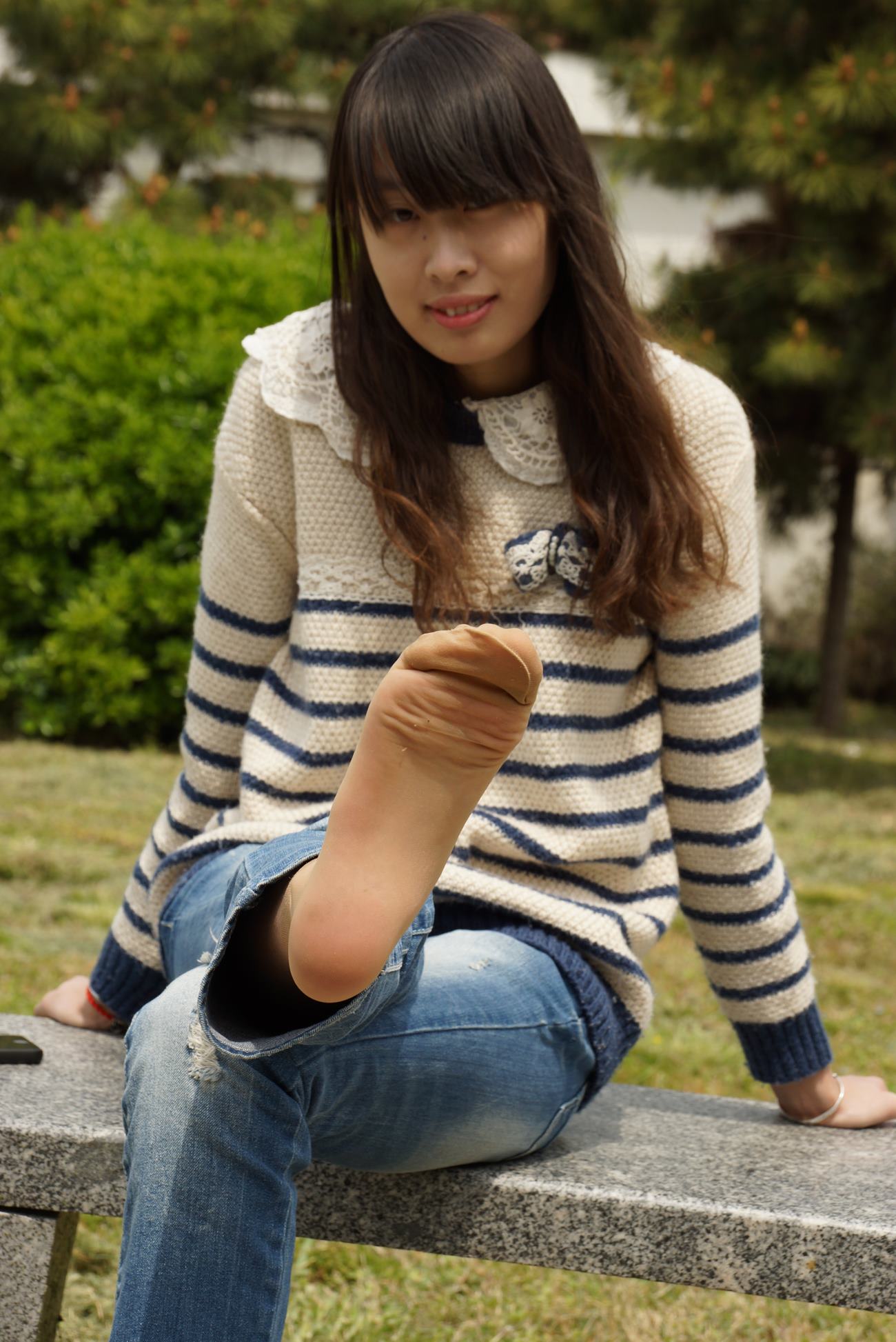 图片[56]-自由摄影 No.330 茜茜 肉丝挑鞋 [58P] – 速更版-美库