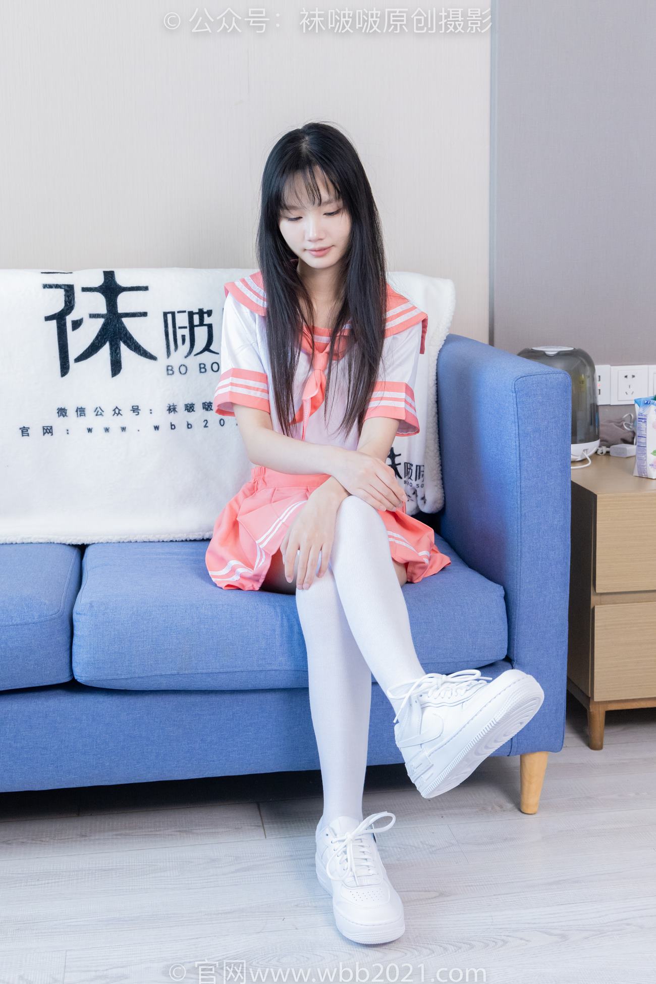 图片[13]-[BoBoSocks袜啵啵]NO.429 甜甜圈-板鞋、白棉袜、过膝白棉袜[143P] – 速更版-美库