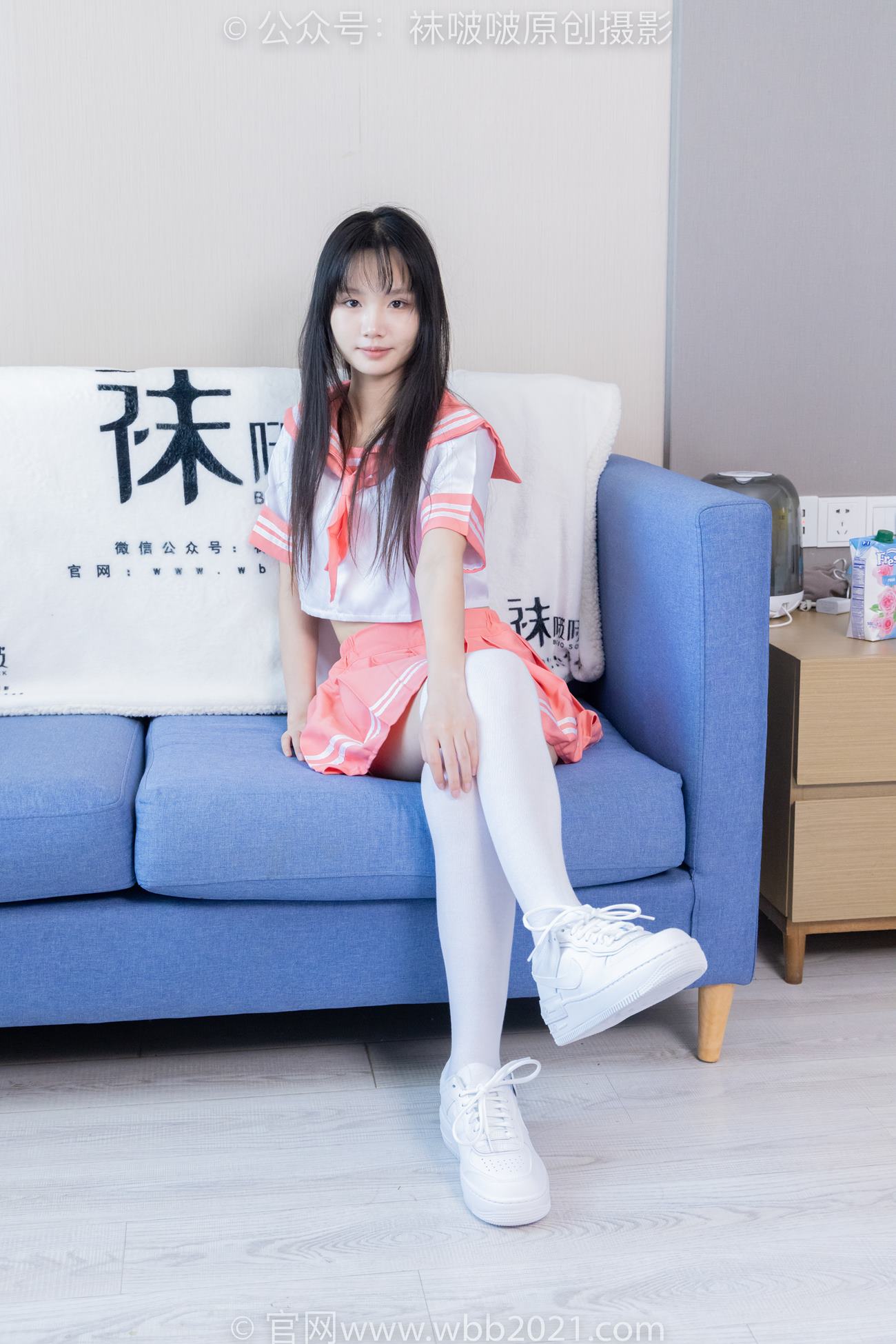 图片[14]-[BoBoSocks袜啵啵]NO.429 甜甜圈-板鞋、白棉袜、过膝白棉袜[143P] – 速更版-美库