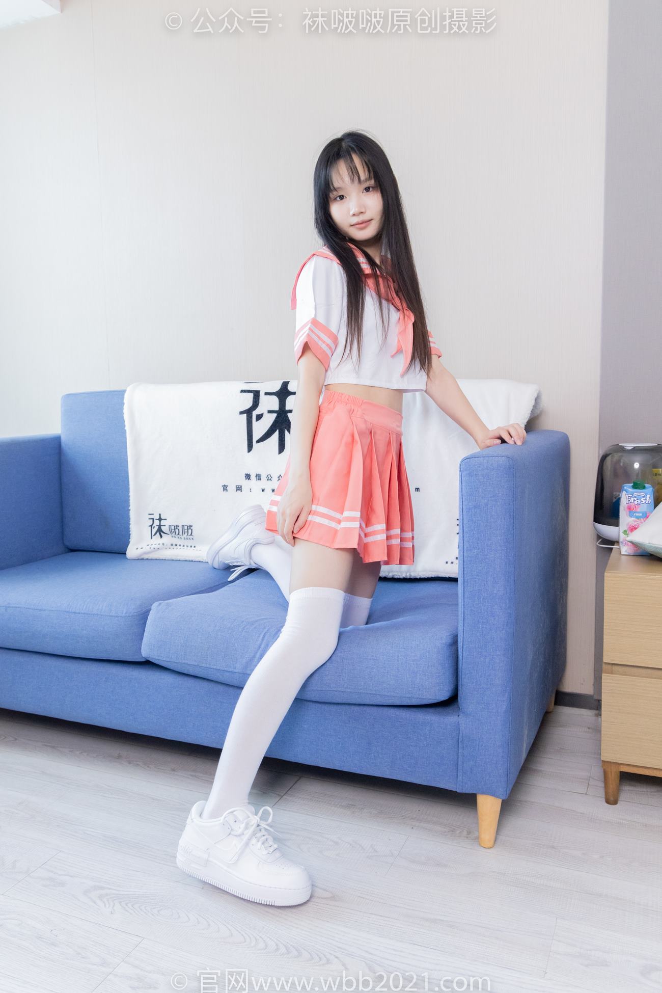 图片[21]-[BoBoSocks袜啵啵]NO.429 甜甜圈-板鞋、白棉袜、过膝白棉袜[143P] – 速更版-美库