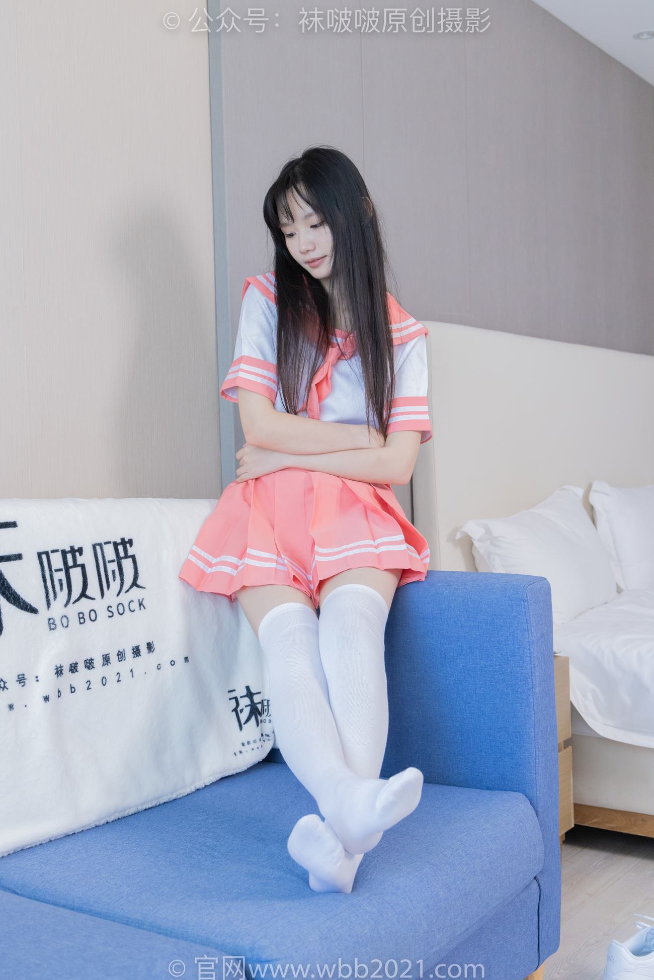 图片[35]-[BoBoSocks袜啵啵]NO.429 甜甜圈-板鞋、白棉袜、过膝白棉袜[143P] – 速更版-美库