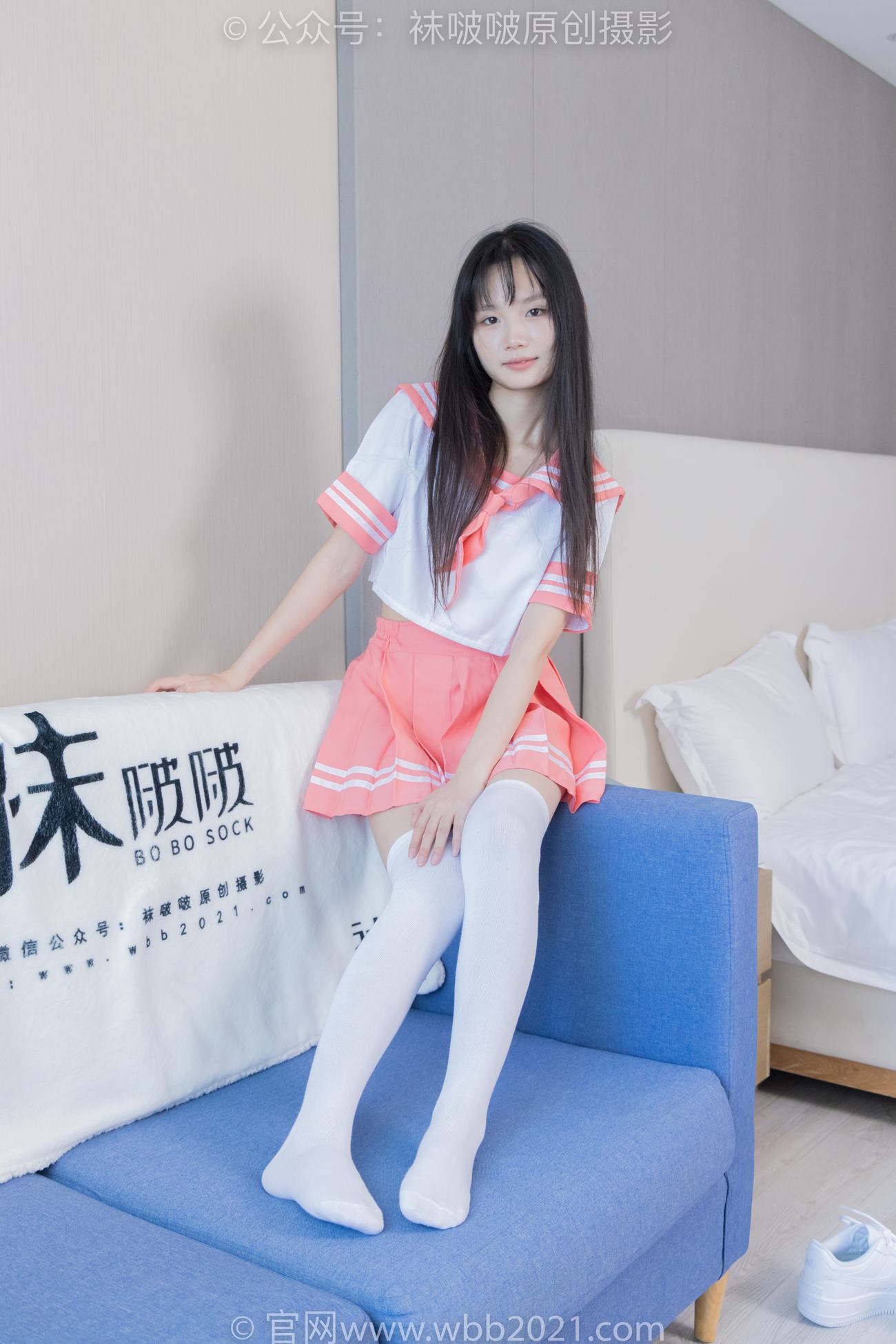 图片[36]-[BoBoSocks袜啵啵]NO.429 甜甜圈-板鞋、白棉袜、过膝白棉袜[143P] – 速更版-美库