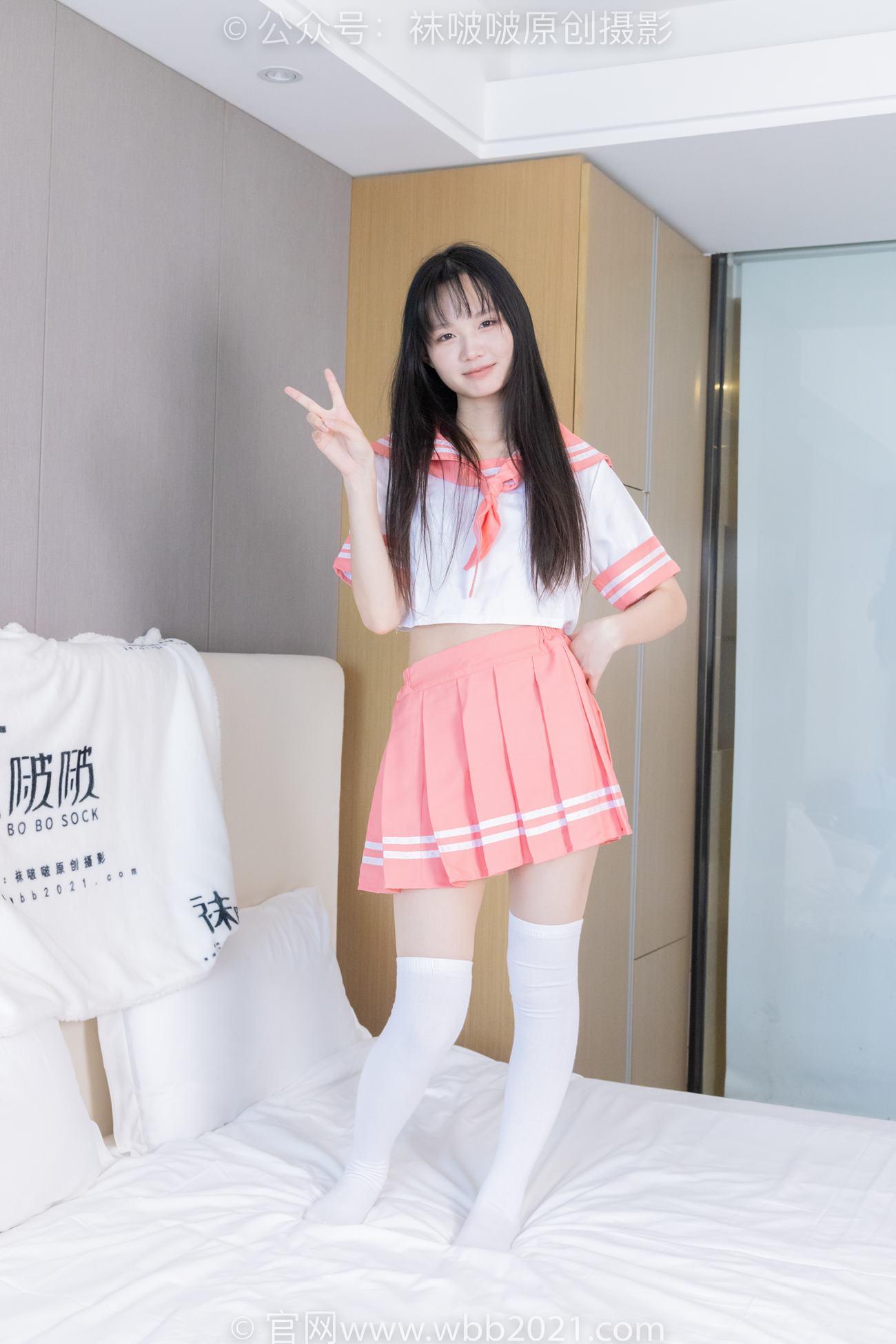 图片[56]-[BoBoSocks袜啵啵]NO.429 甜甜圈-板鞋、白棉袜、过膝白棉袜[143P] – 速更版-美库