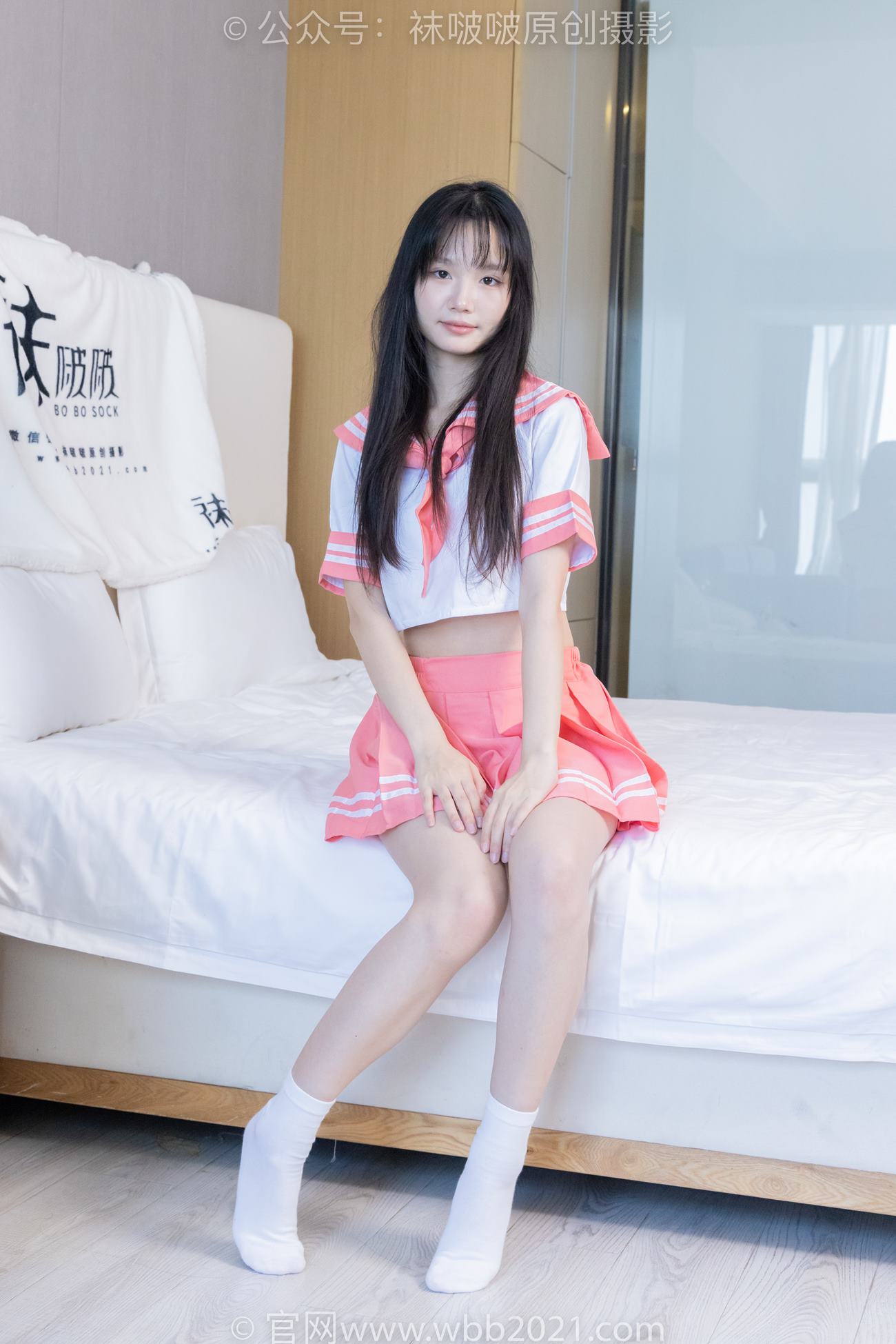 图片[121]-[BoBoSocks袜啵啵]NO.429 甜甜圈-板鞋、白棉袜、过膝白棉袜[143P] – 速更版-美库