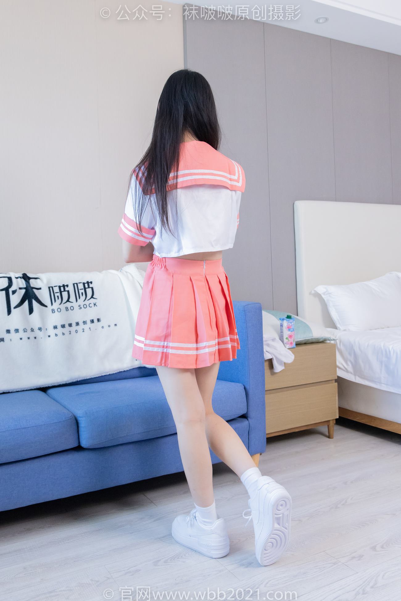 图片[124]-[BoBoSocks袜啵啵]NO.429 甜甜圈-板鞋、白棉袜、过膝白棉袜[143P] – 速更版-美库