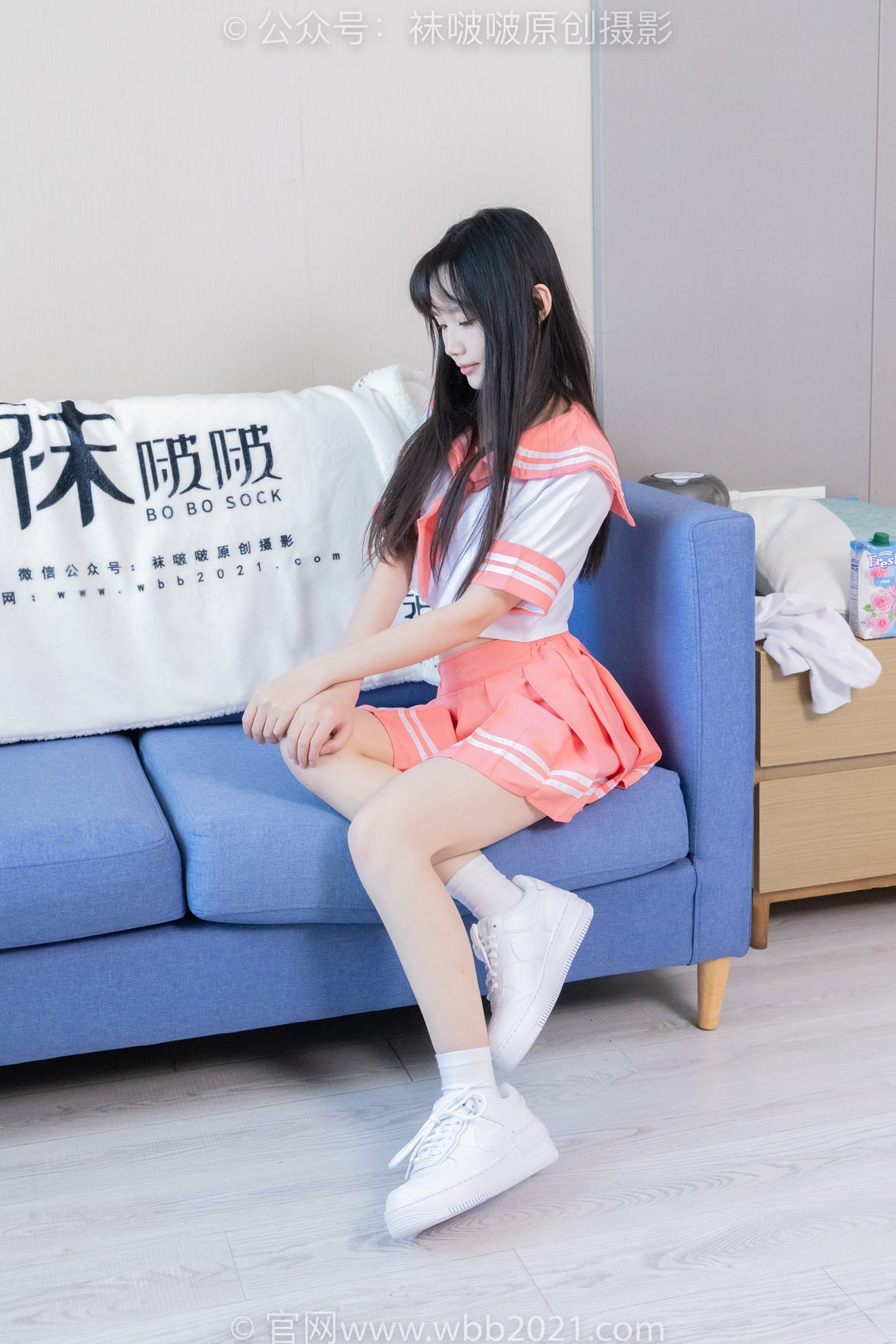 图片[142]-[BoBoSocks袜啵啵]NO.429 甜甜圈-板鞋、白棉袜、过膝白棉袜[143P] – 速更版-美库