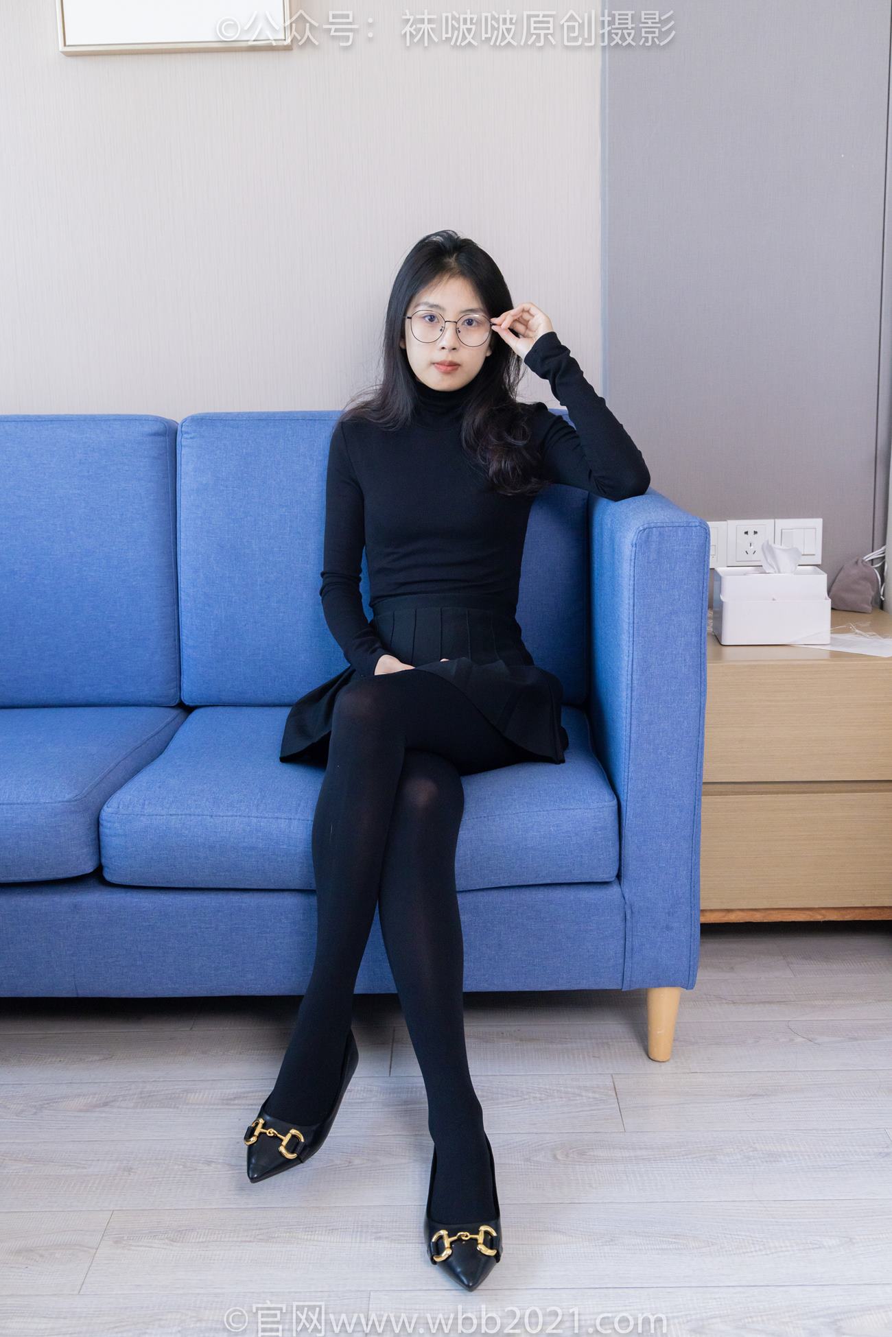 图片[10]-[BoBoSocks袜啵啵]NO.430 奶油-平底鞋、厚黑丝、丝袜踩奶油小蛋糕剧情[114P] – 速更版-美库