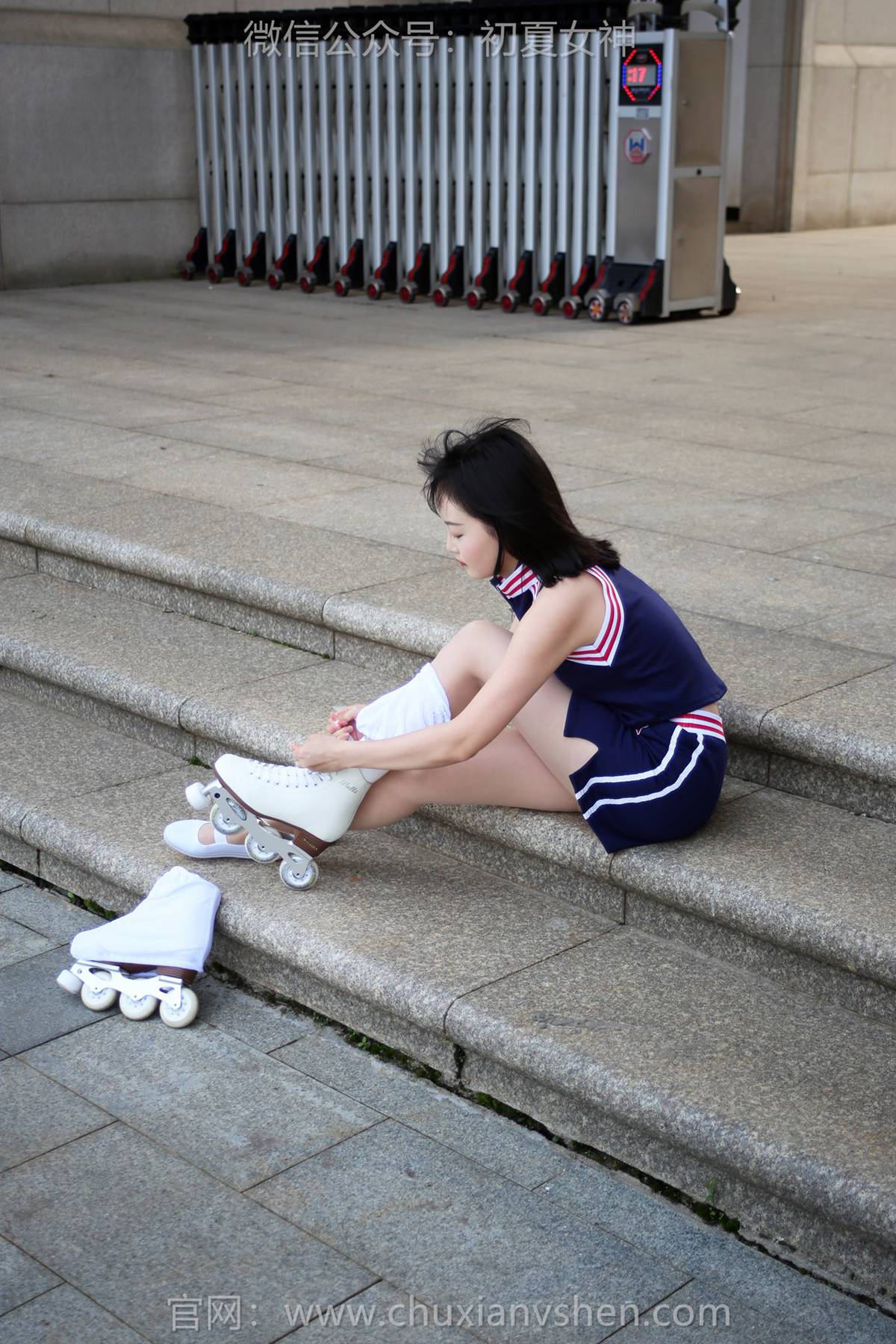 图片[15]-初夏女神 NO.237 双双 溜冰女孩[122P] – 速更版-美库