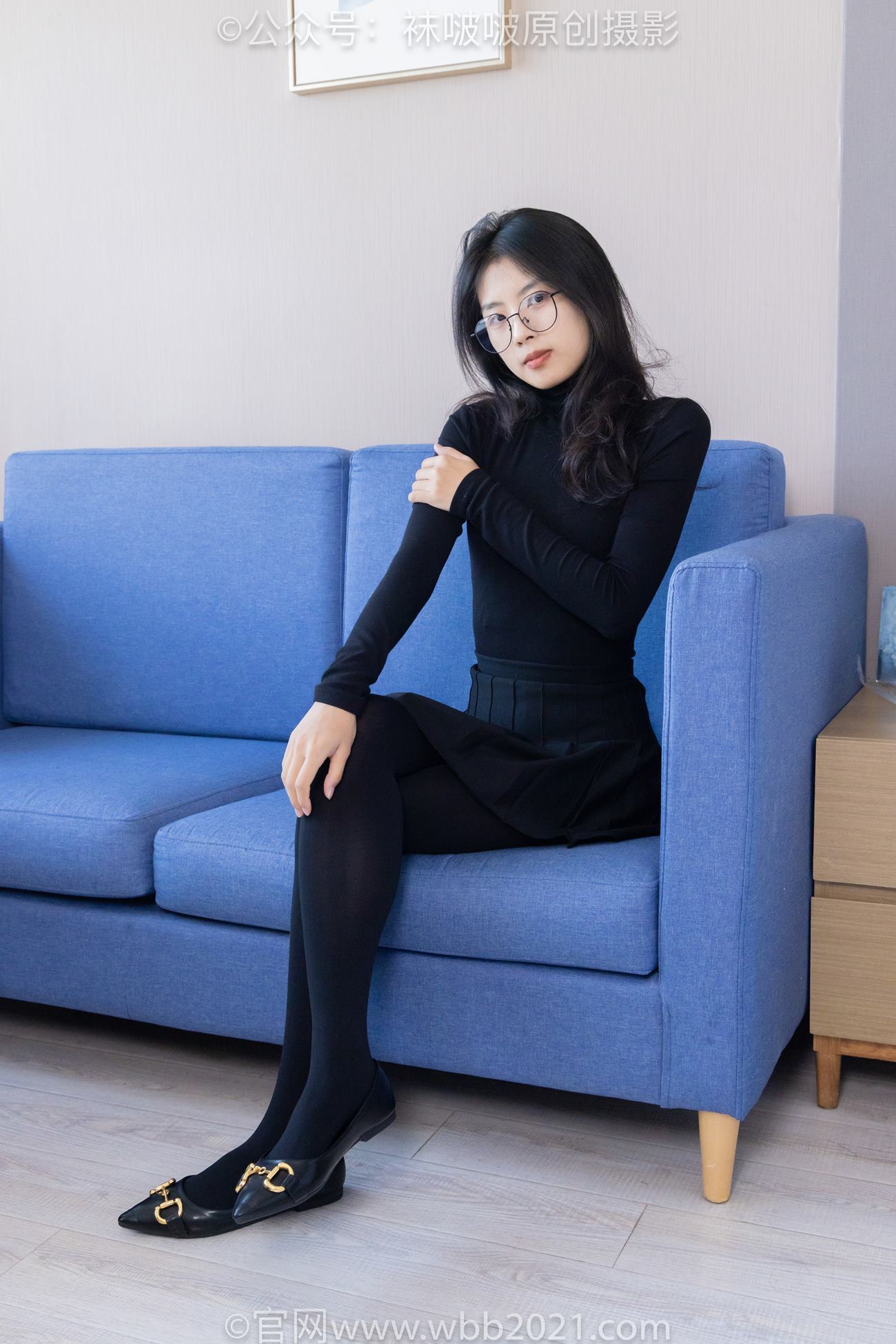 图片[12]-[BoBoSocks袜啵啵]NO.430 奶油-平底鞋、厚黑丝、丝袜踩奶油小蛋糕剧情[114P] – 速更版-美库