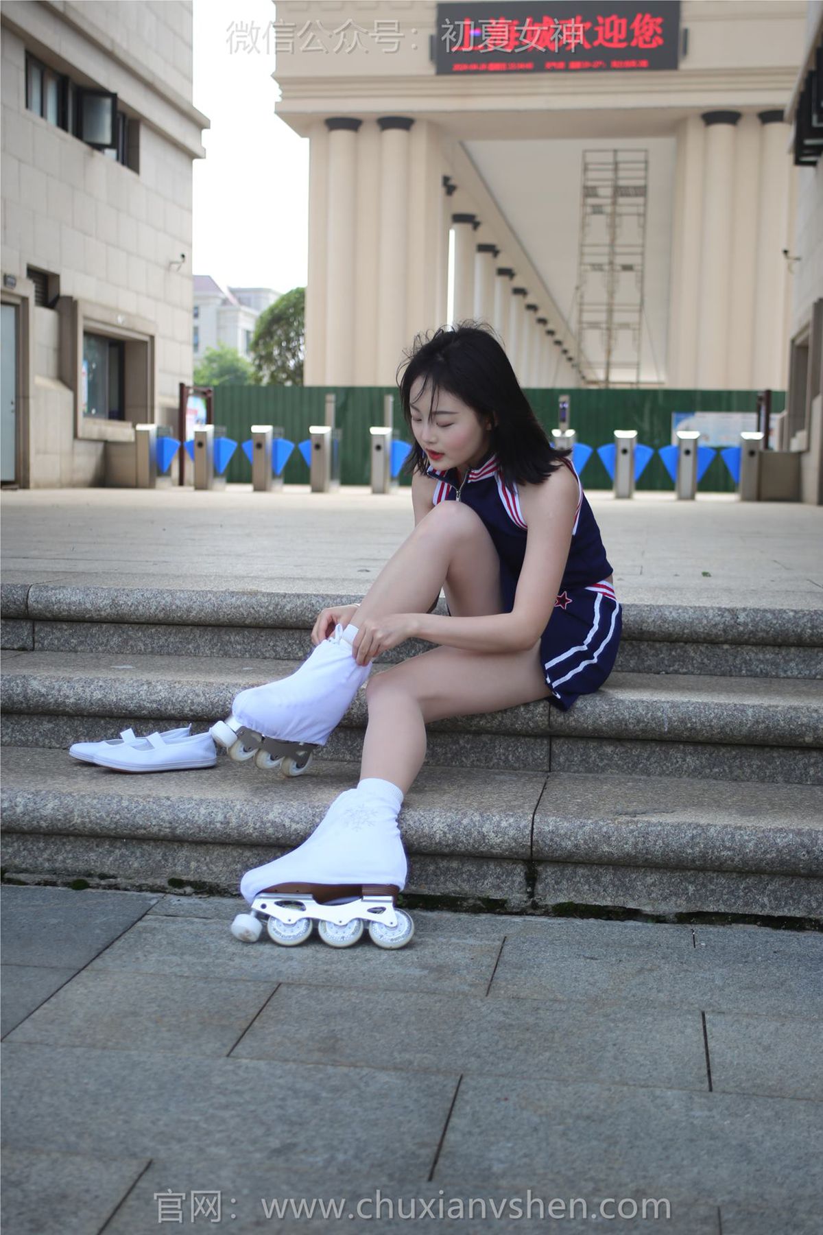 图片[17]-初夏女神 NO.237 双双 溜冰女孩[122P] – 速更版-美库