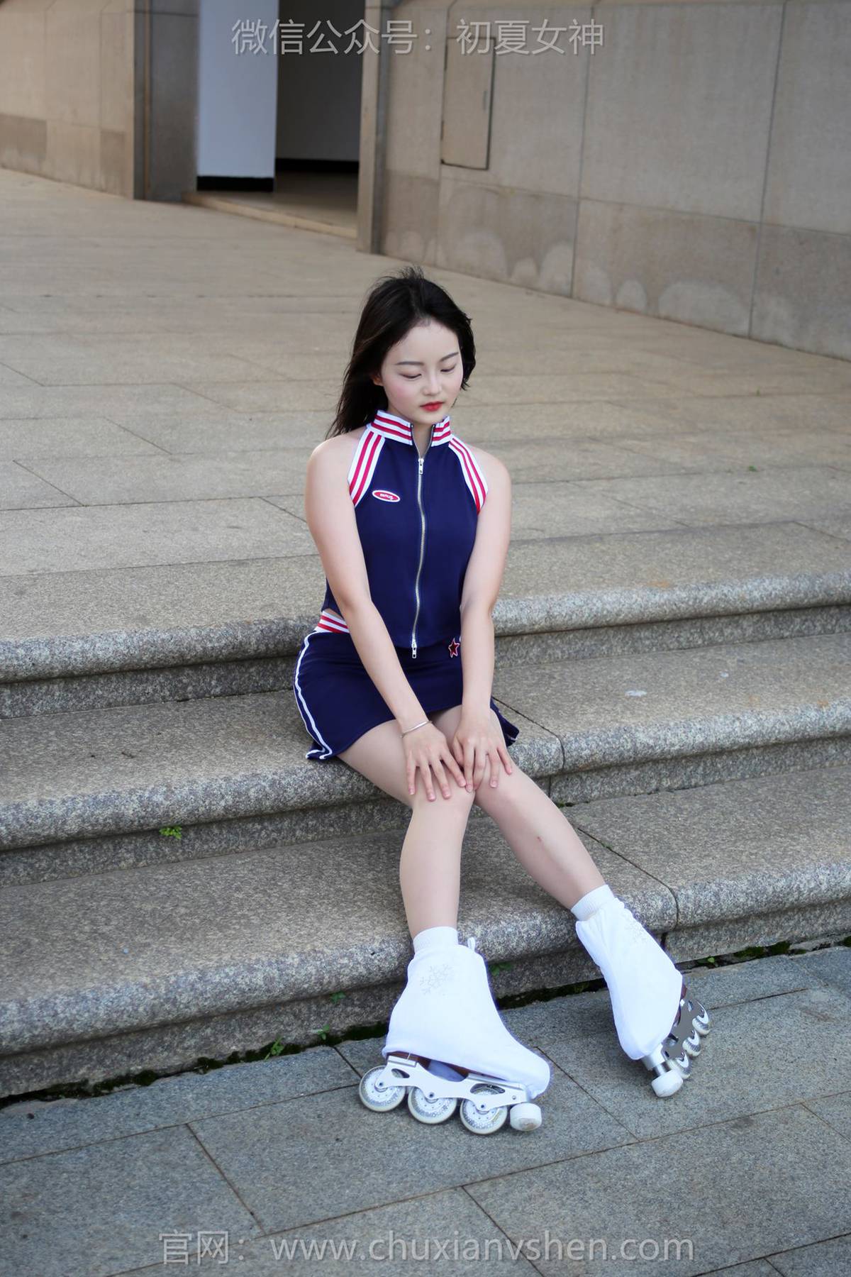 图片[22]-初夏女神 NO.237 双双 溜冰女孩[122P] – 速更版-美库