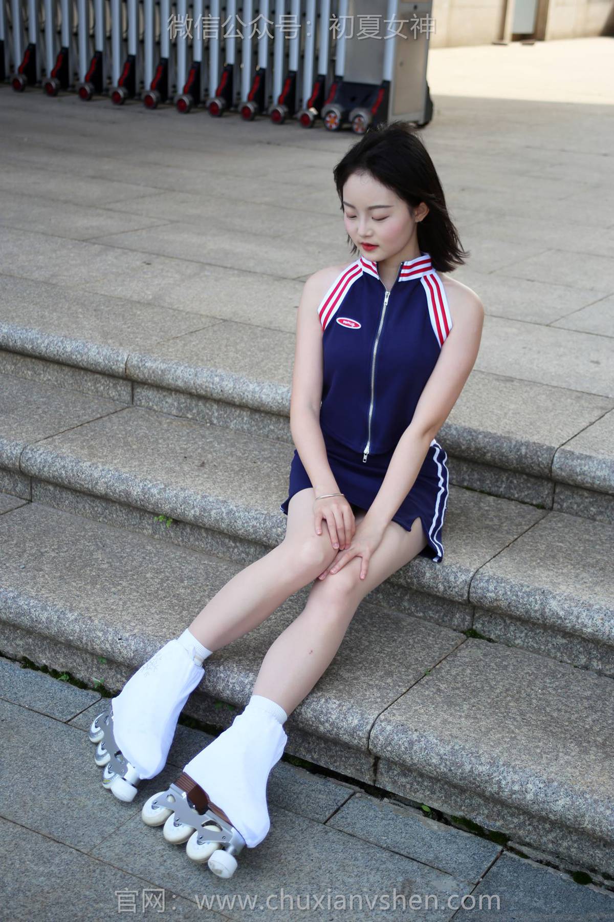 图片[23]-初夏女神 NO.237 双双 溜冰女孩[122P] – 速更版-美库