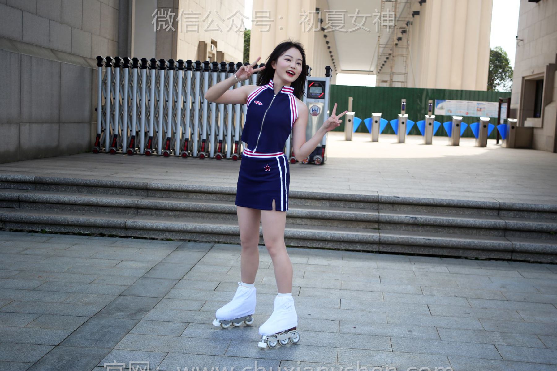 图片[42]-初夏女神 NO.237 双双 溜冰女孩[122P] – 速更版-美库