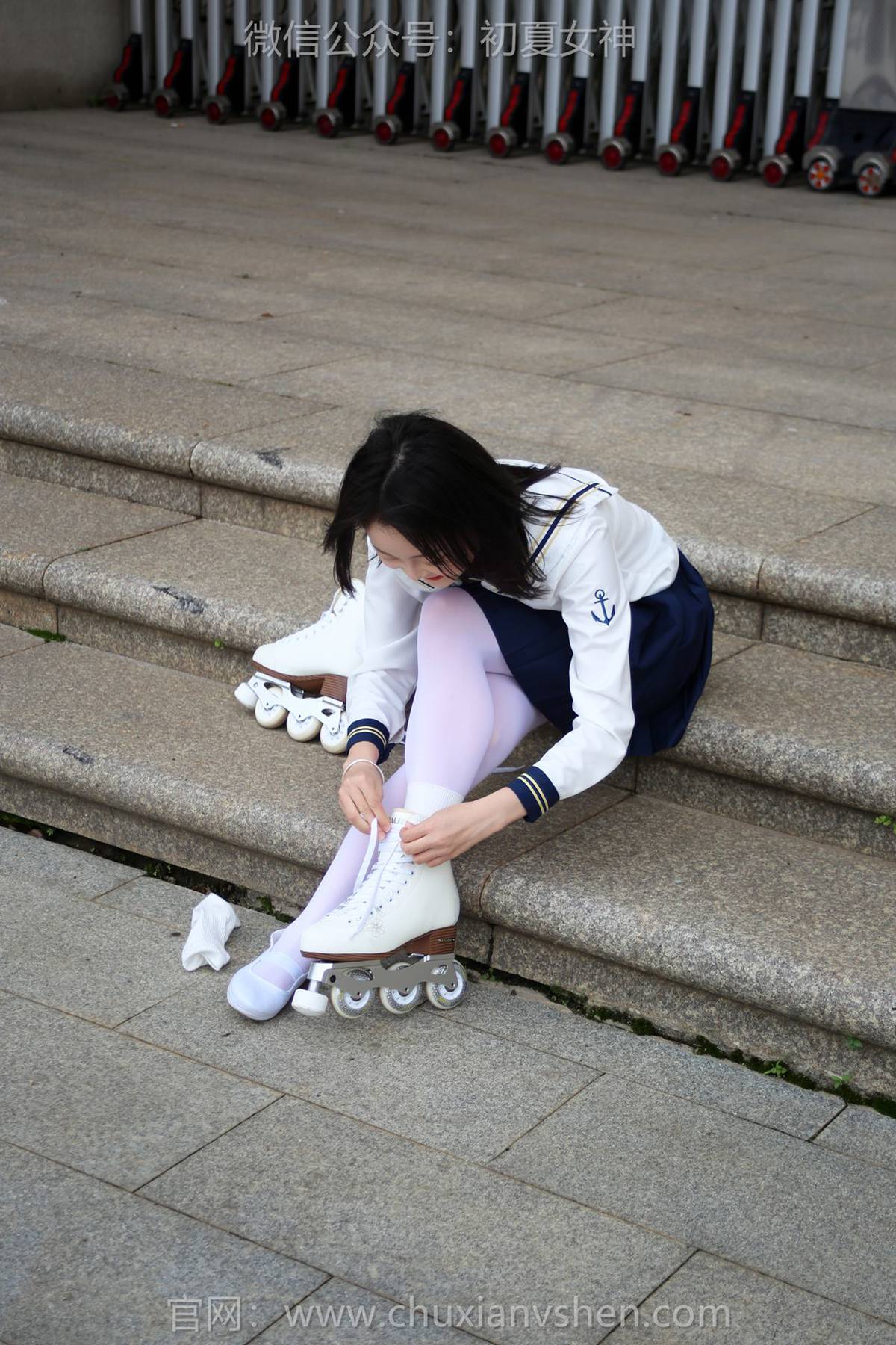图片[65]-初夏女神 NO.237 双双 溜冰女孩[122P] – 速更版-美库