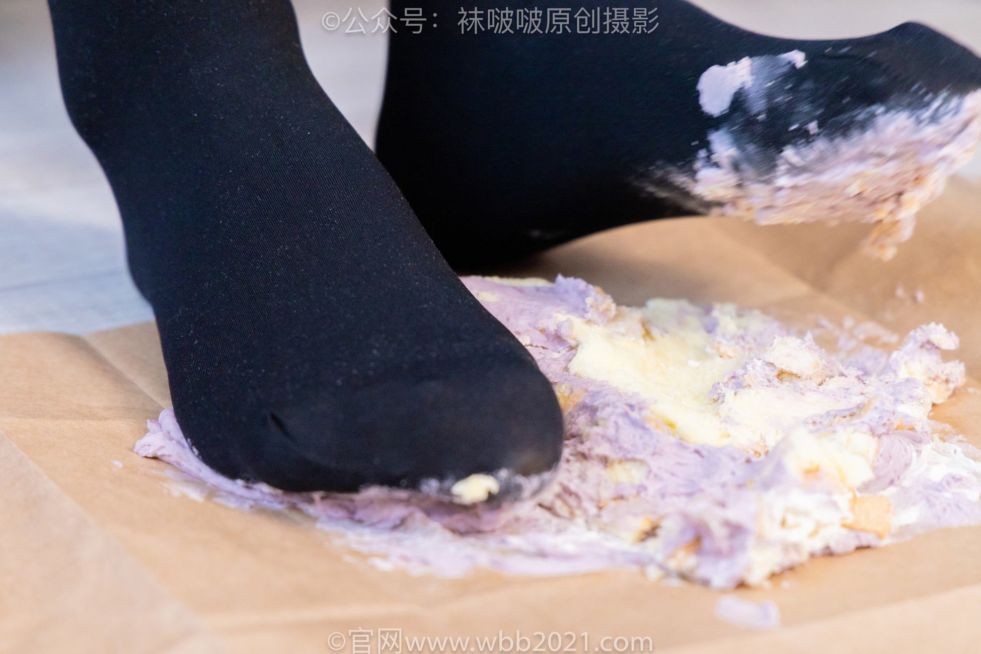 图片[101]-[BoBoSocks袜啵啵]NO.430 奶油-平底鞋、厚黑丝、丝袜踩奶油小蛋糕剧情[114P] – 速更版-美库