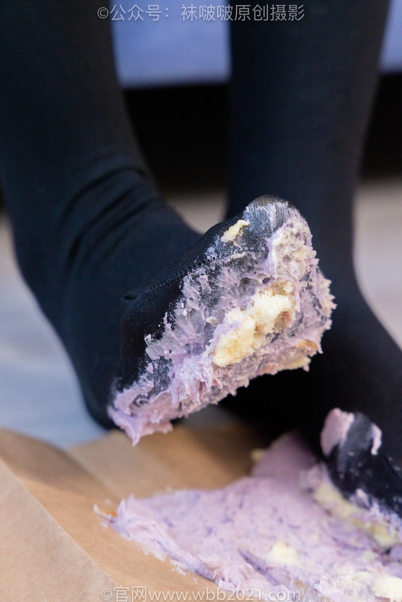 图片[103]-[BoBoSocks袜啵啵]NO.430 奶油-平底鞋、厚黑丝、丝袜踩奶油小蛋糕剧情[114P] – 速更版-美库