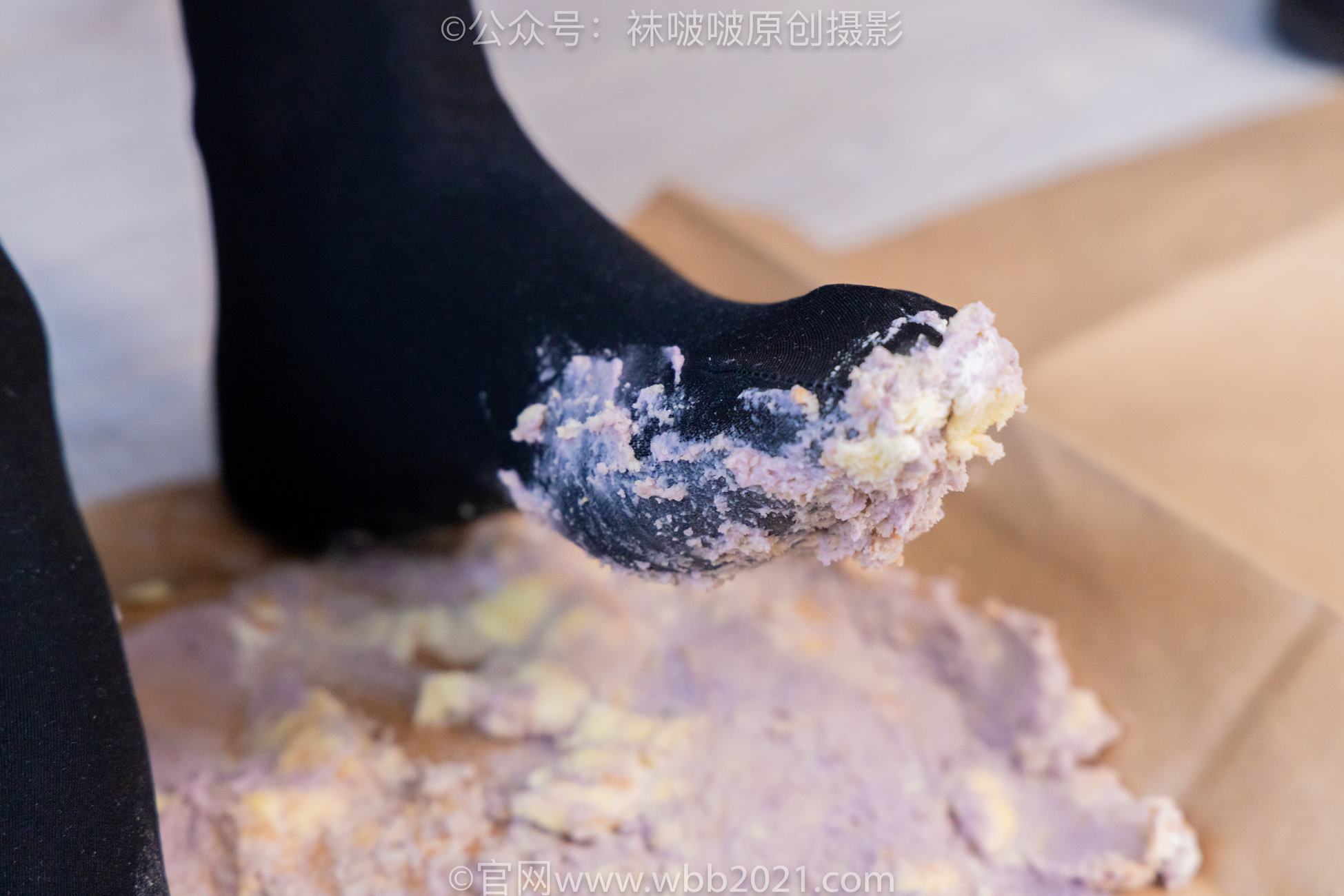 图片[114]-[BoBoSocks袜啵啵]NO.430 奶油-平底鞋、厚黑丝、丝袜踩奶油小蛋糕剧情[114P] – 速更版-美库