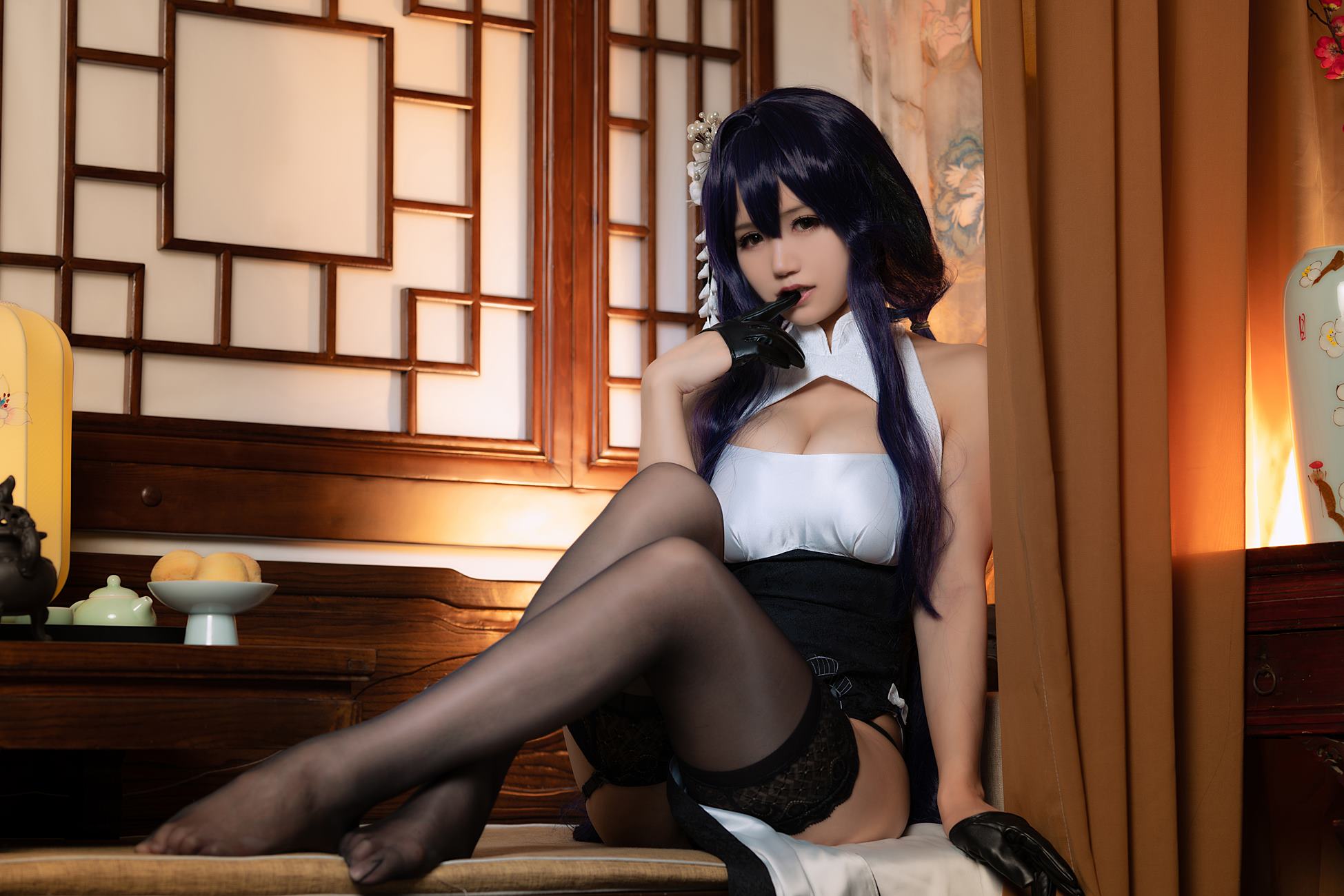 图片[20]-小仓千代w – 吾妻旗袍[19P] – 速更版-美库