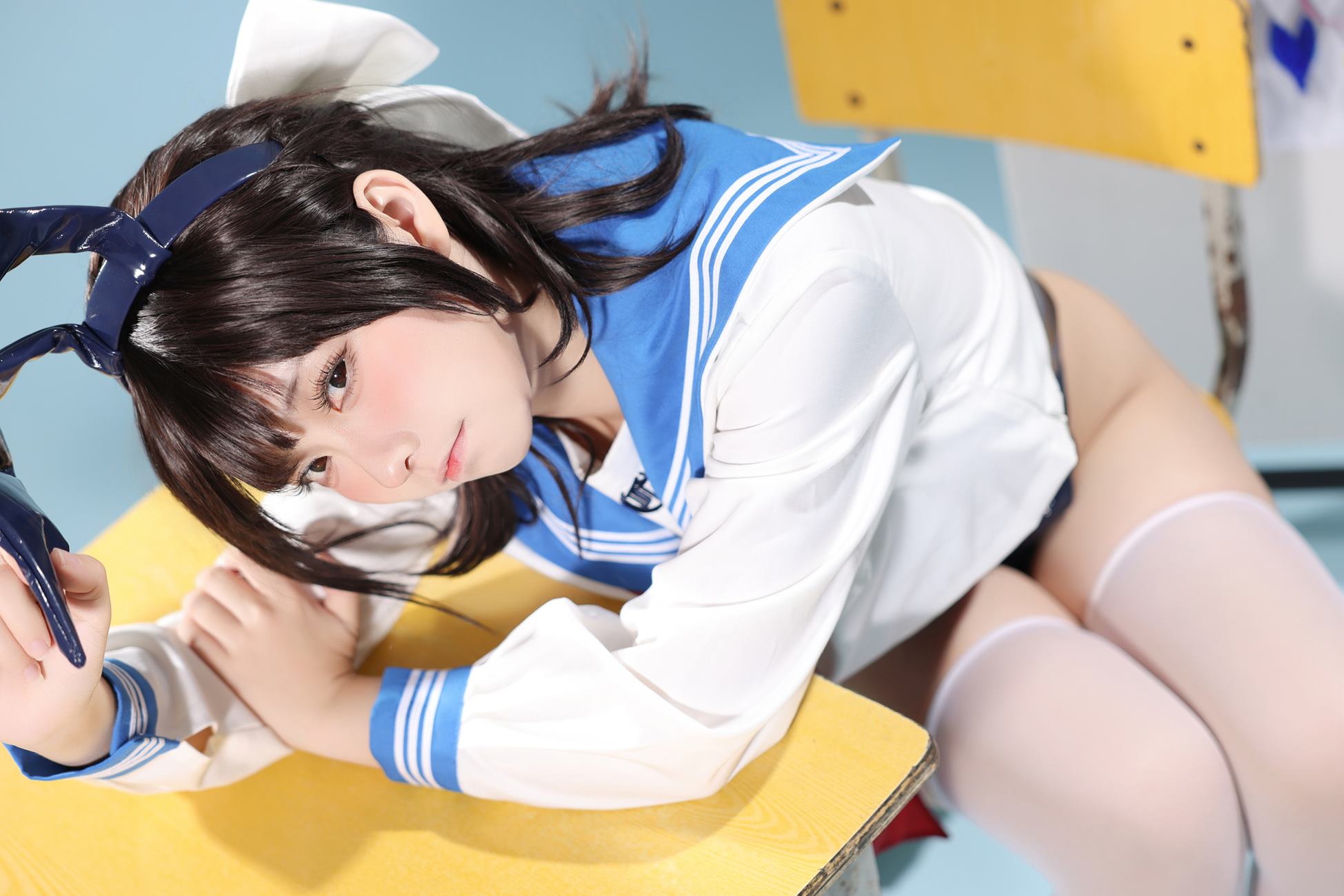 图片[10]-G44不会受伤 – 水手服兔女郎咖啡厅[18P] – 速更版-美库