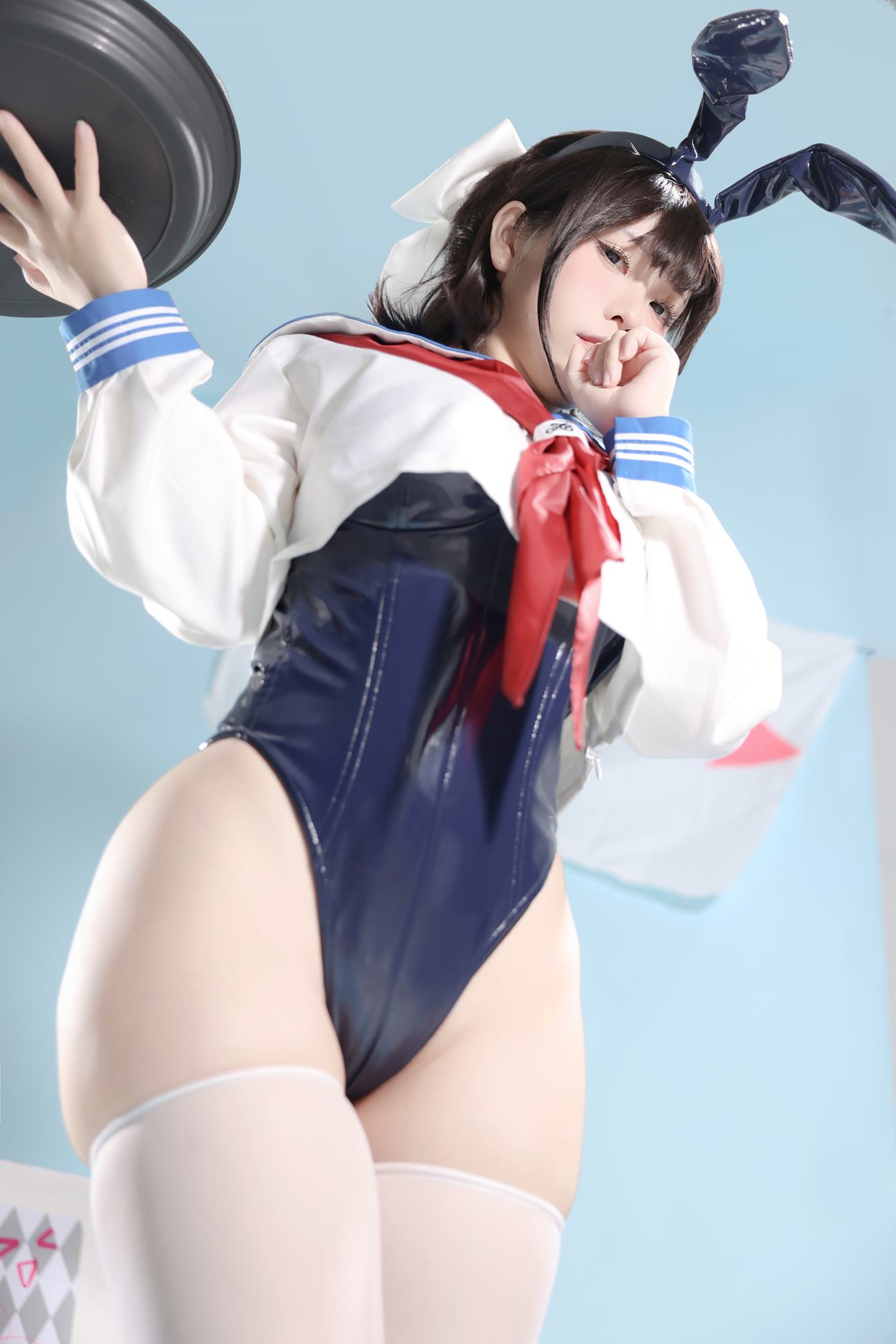 图片[16]-G44不会受伤 – 水手服兔女郎咖啡厅[18P] – 速更版-美库