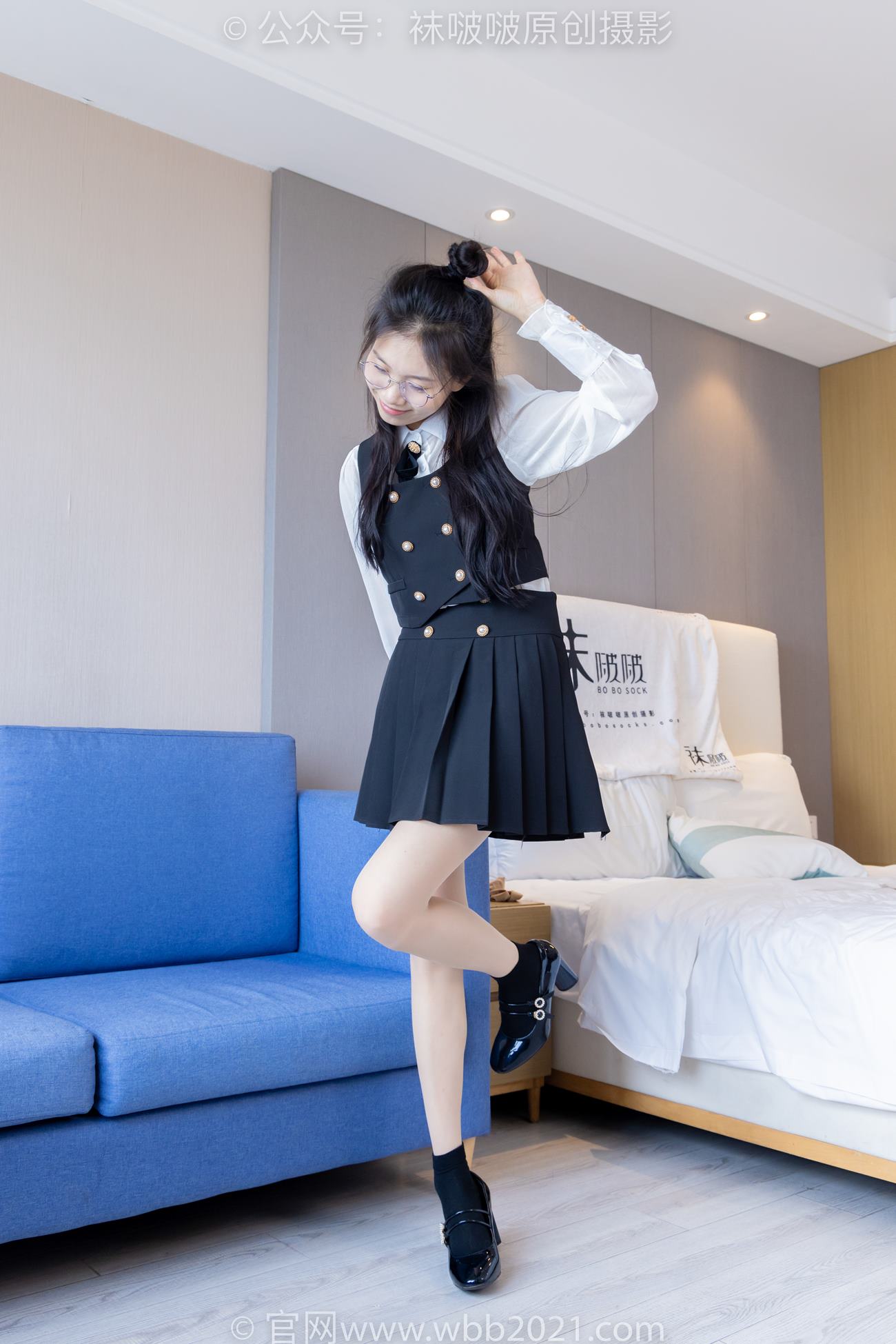 图片[10]-[BoBoSocks袜啵啵]NO.431 芝士-高跟鞋、板鞋、黑棉袜、粉棉袜、油亮肉丝[124P] – 速更版-美库